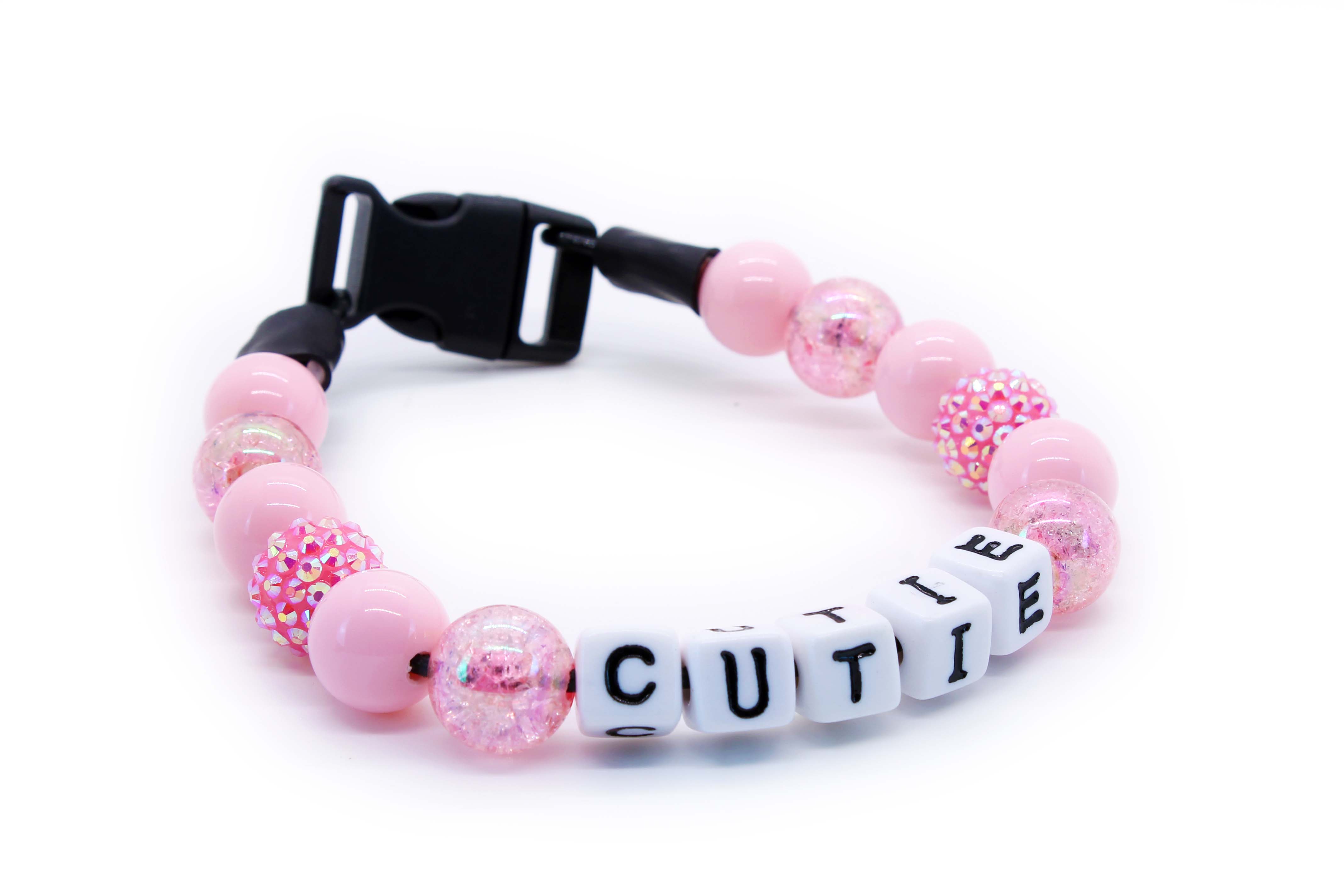 Lil Cherry Blossom Beaded Dog Collar Collars physical Ultimutt Bestie