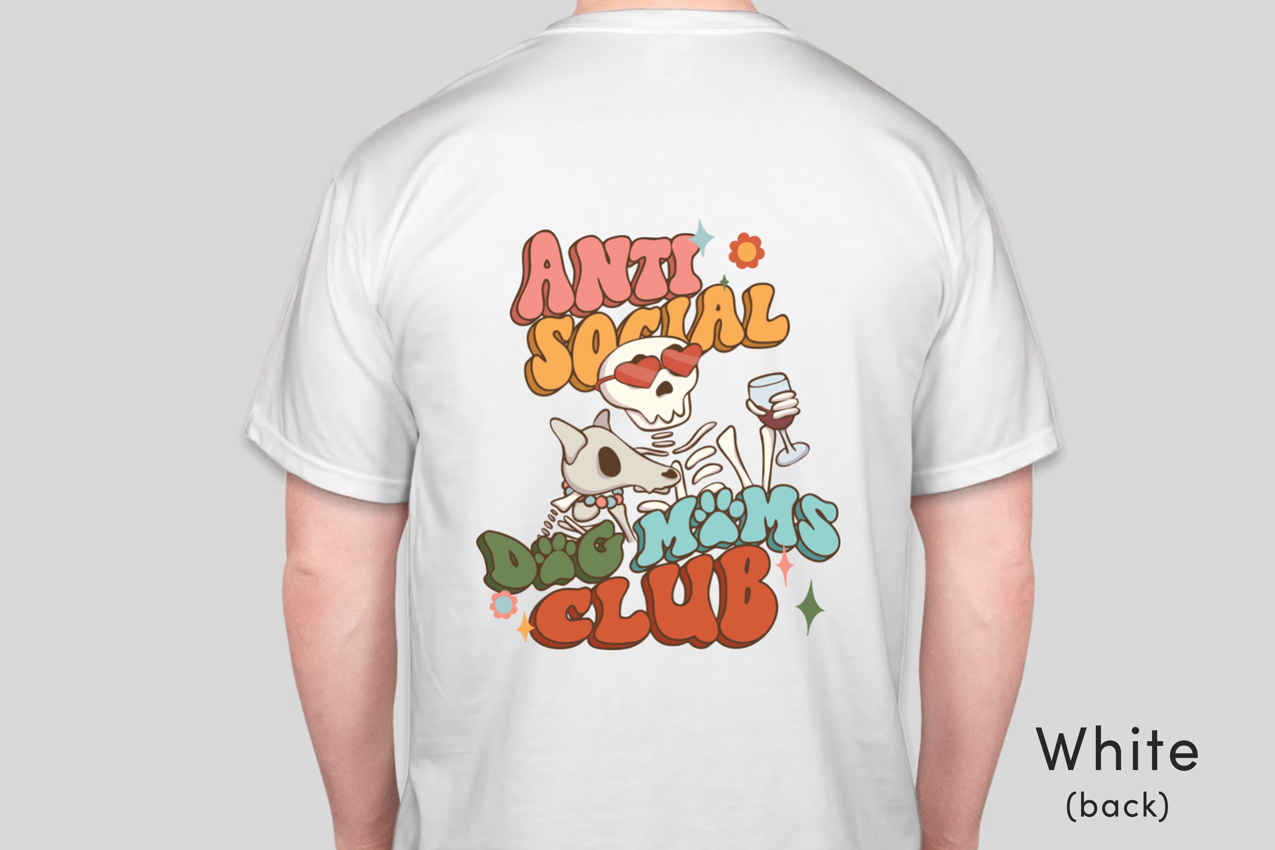 Antisocial Dog Mom T-Shirt COMFORT COLORS