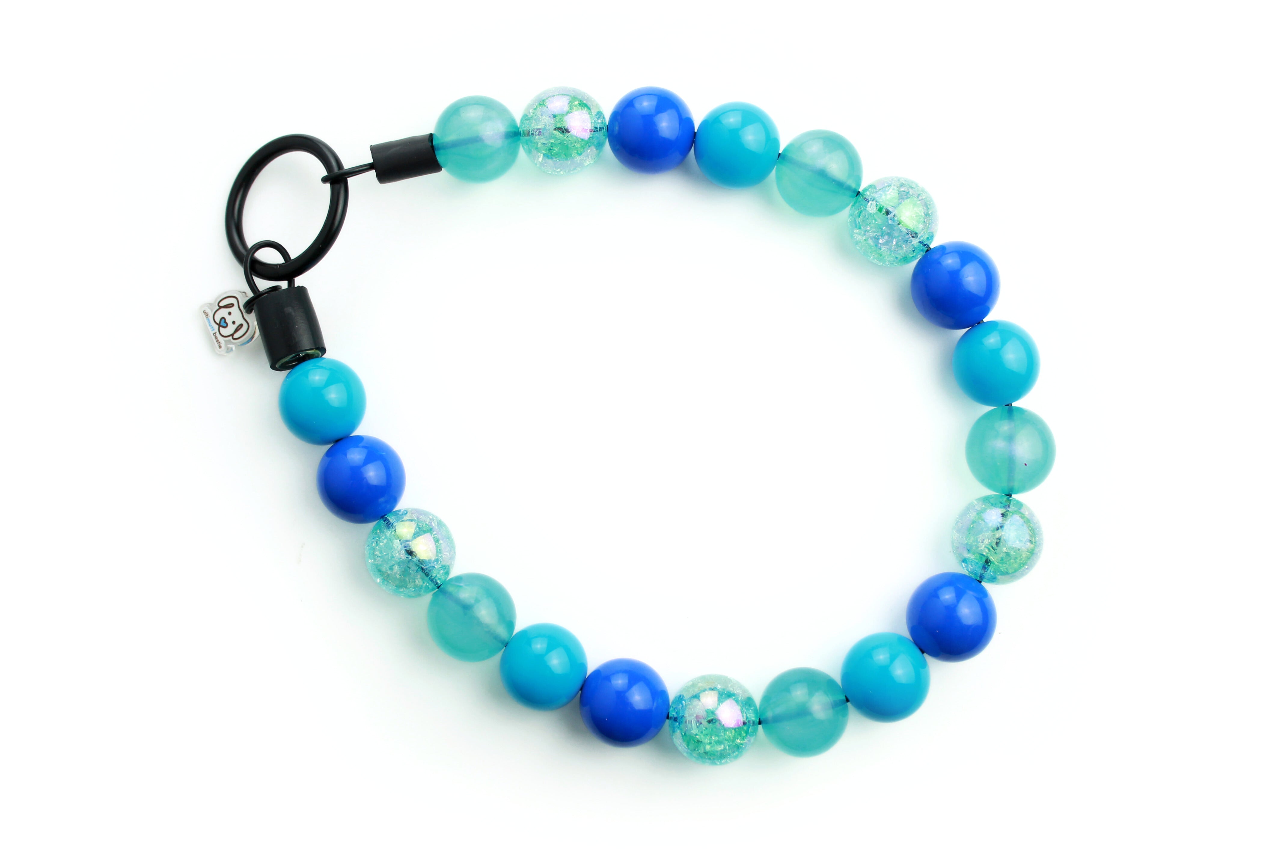 Aqua Dreams Dog Bead Collar