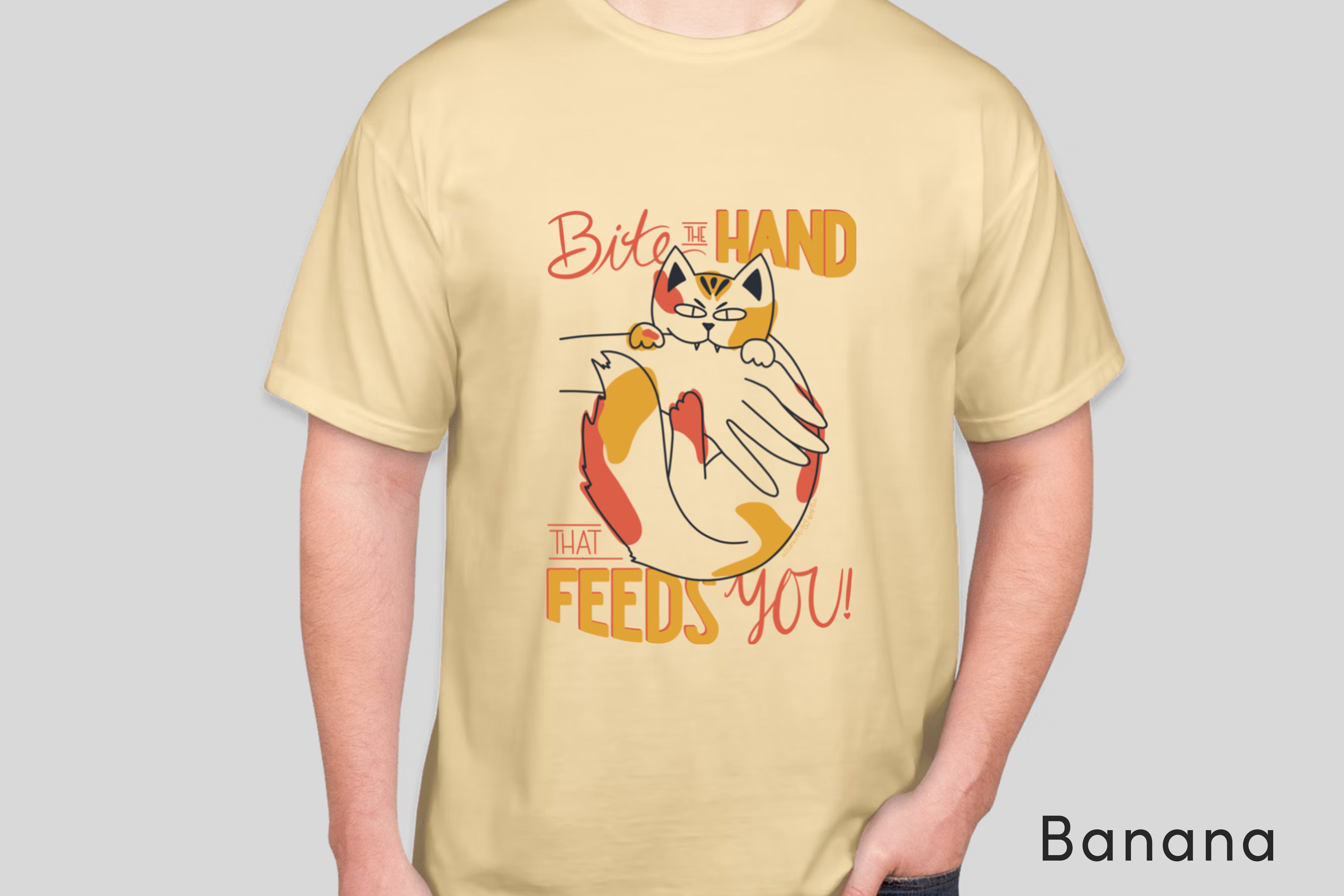 Bite the Hand T-Shirt COMFORT COLORS