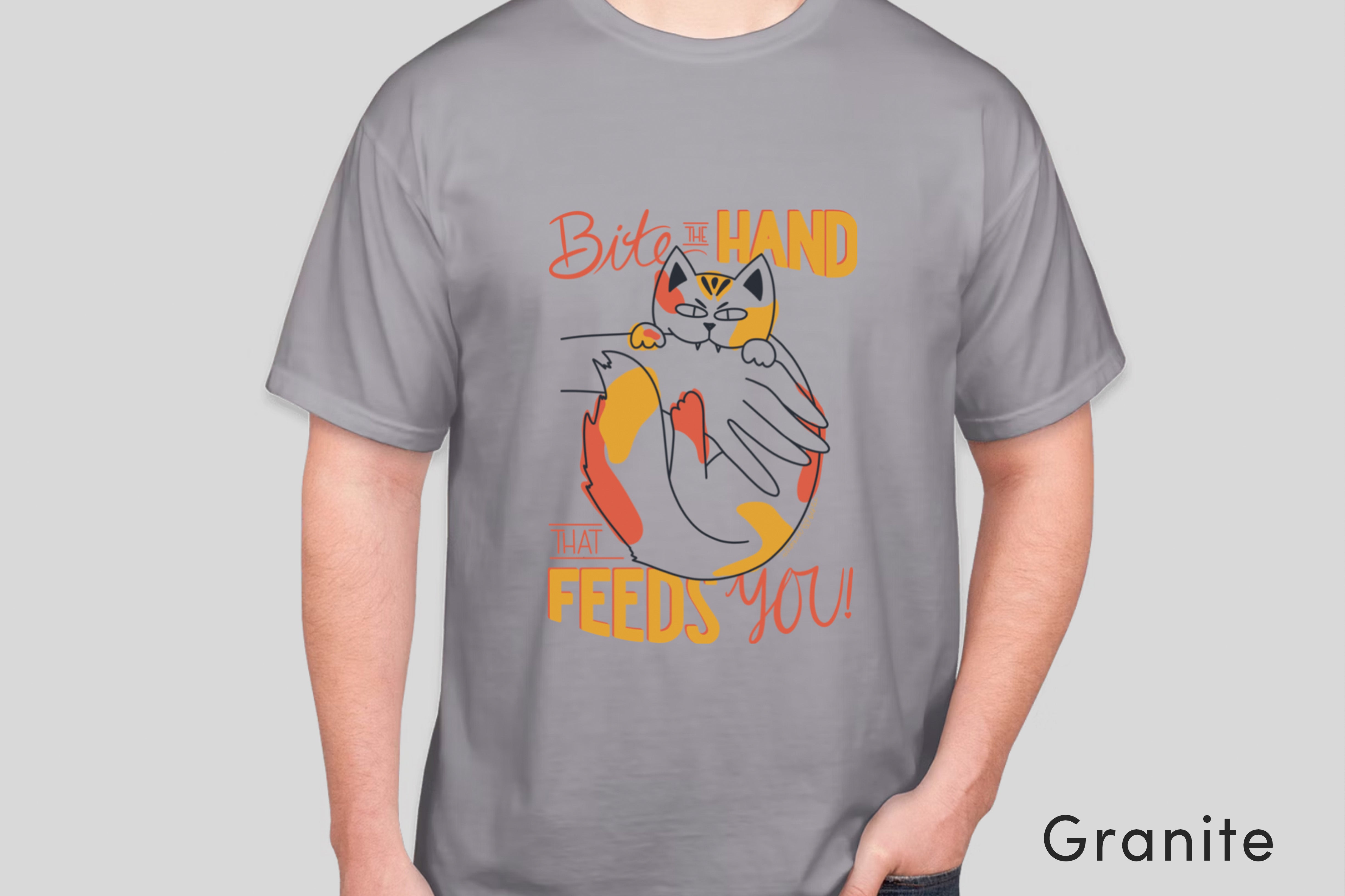 Bite the Hand T-Shirt COMFORT COLORS