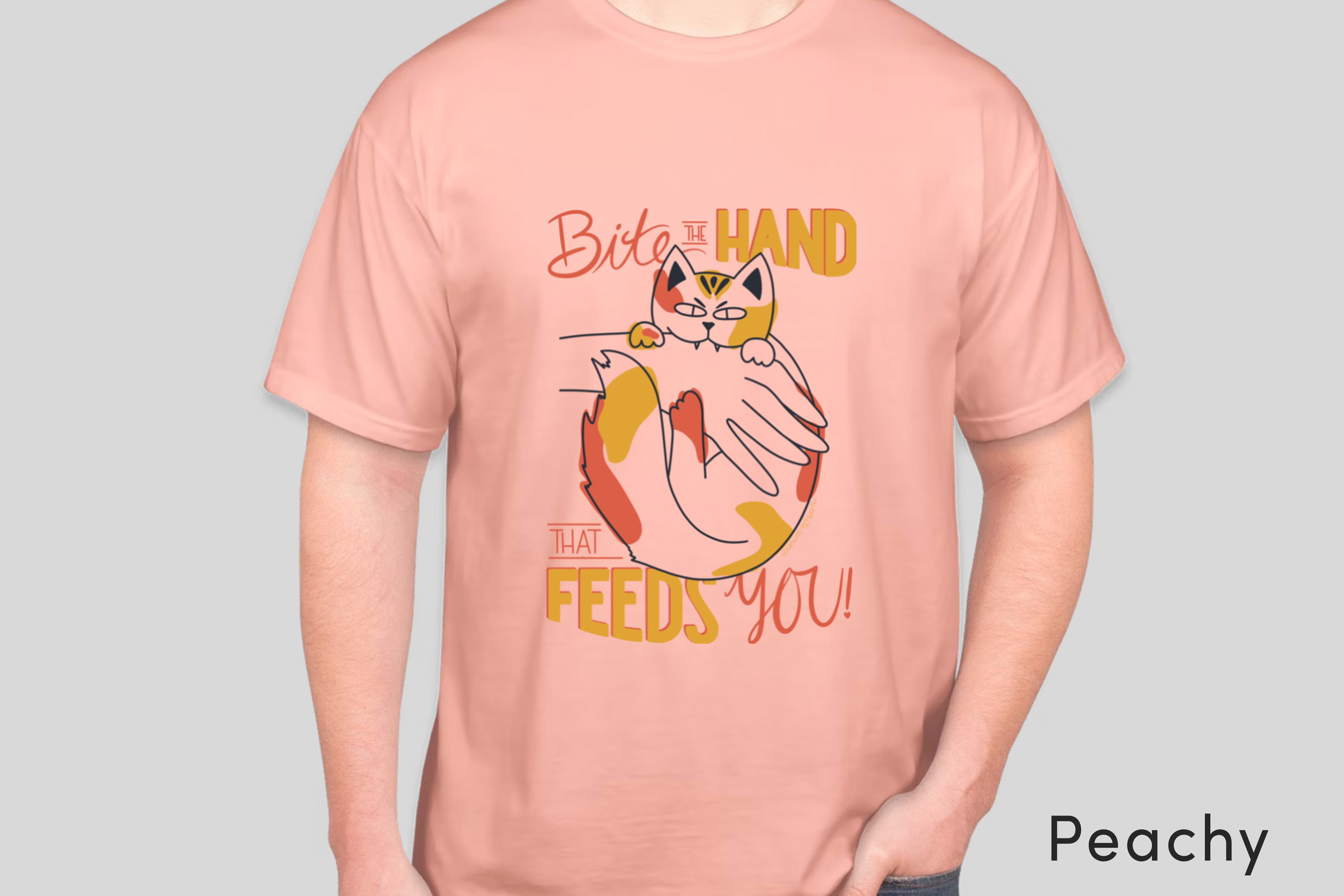 Bite the Hand T-Shirt COMFORT COLORS