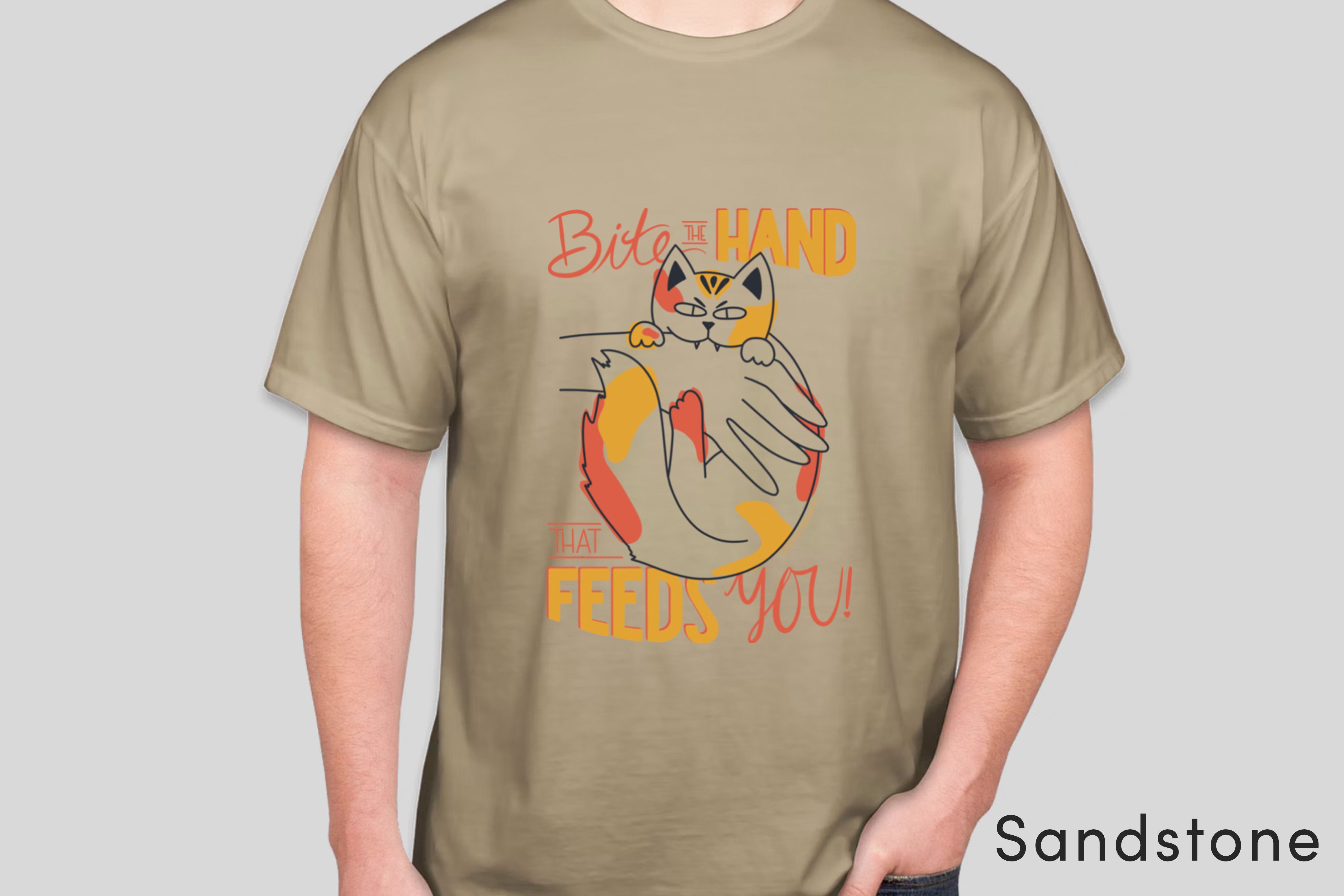 Bite the Hand T-Shirt COMFORT COLORS