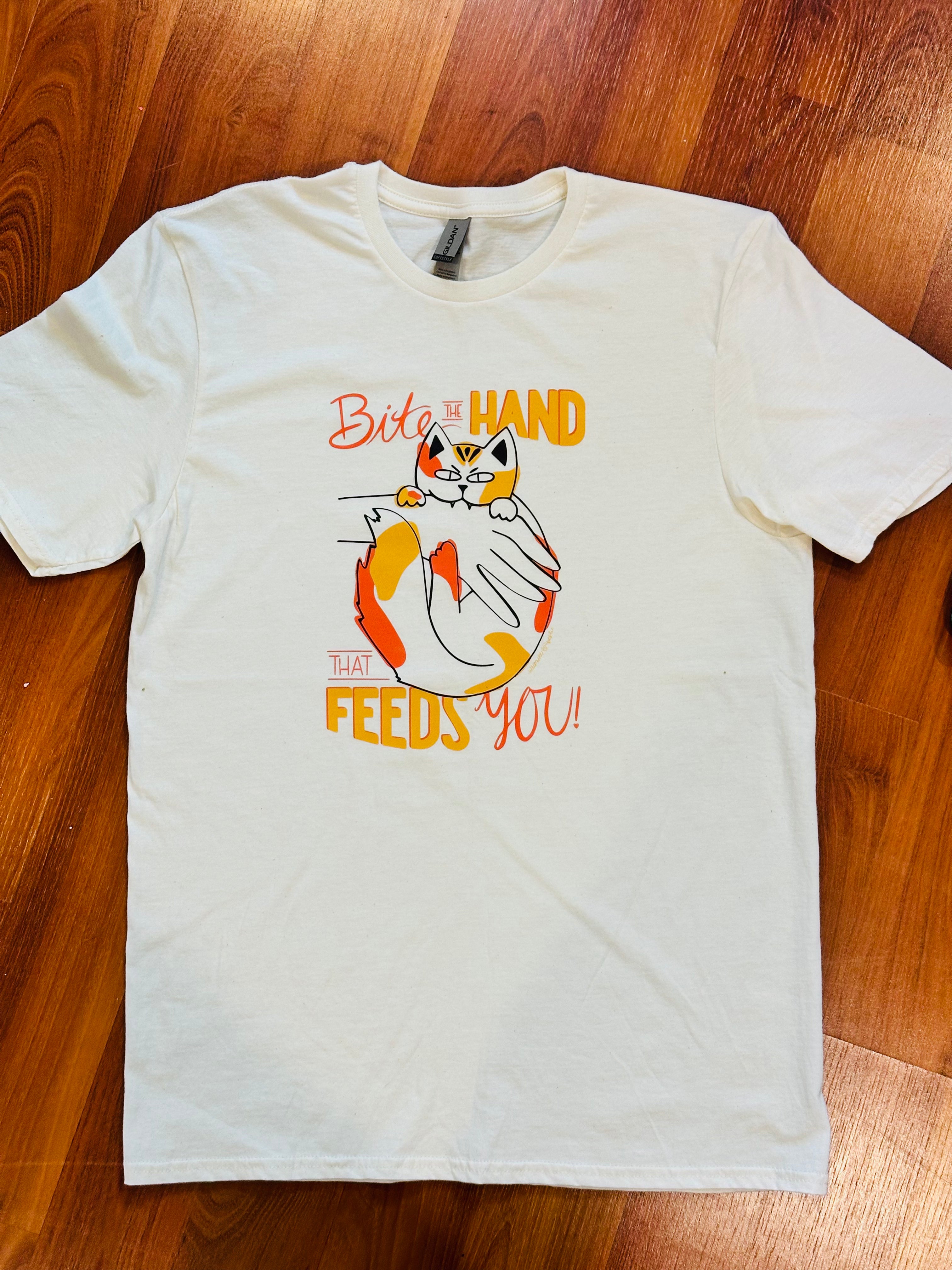 Bite the Hand T-Shirt GILDAN SOFTSTYLE