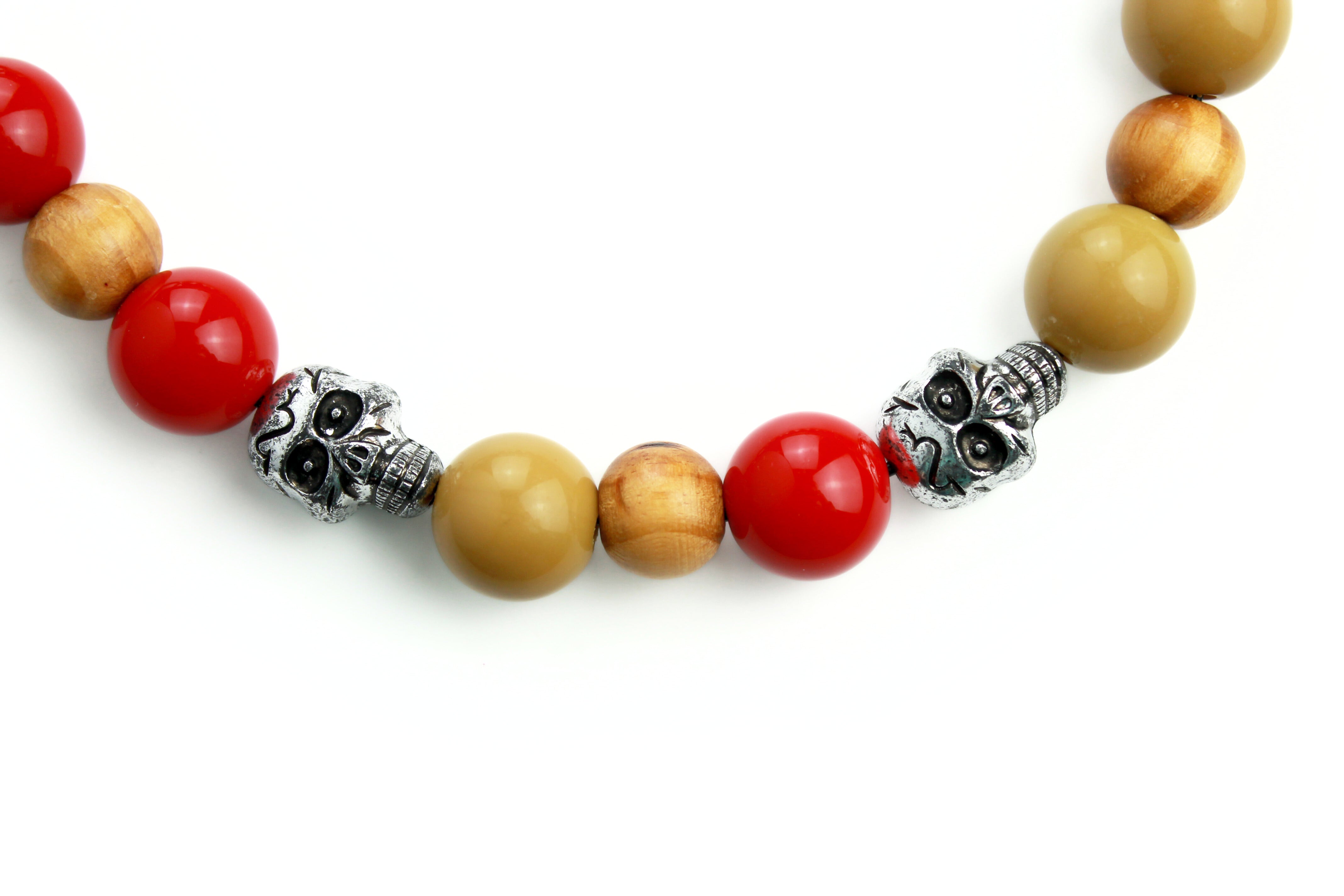 Boneyard Blitz Dog Bead Collar
