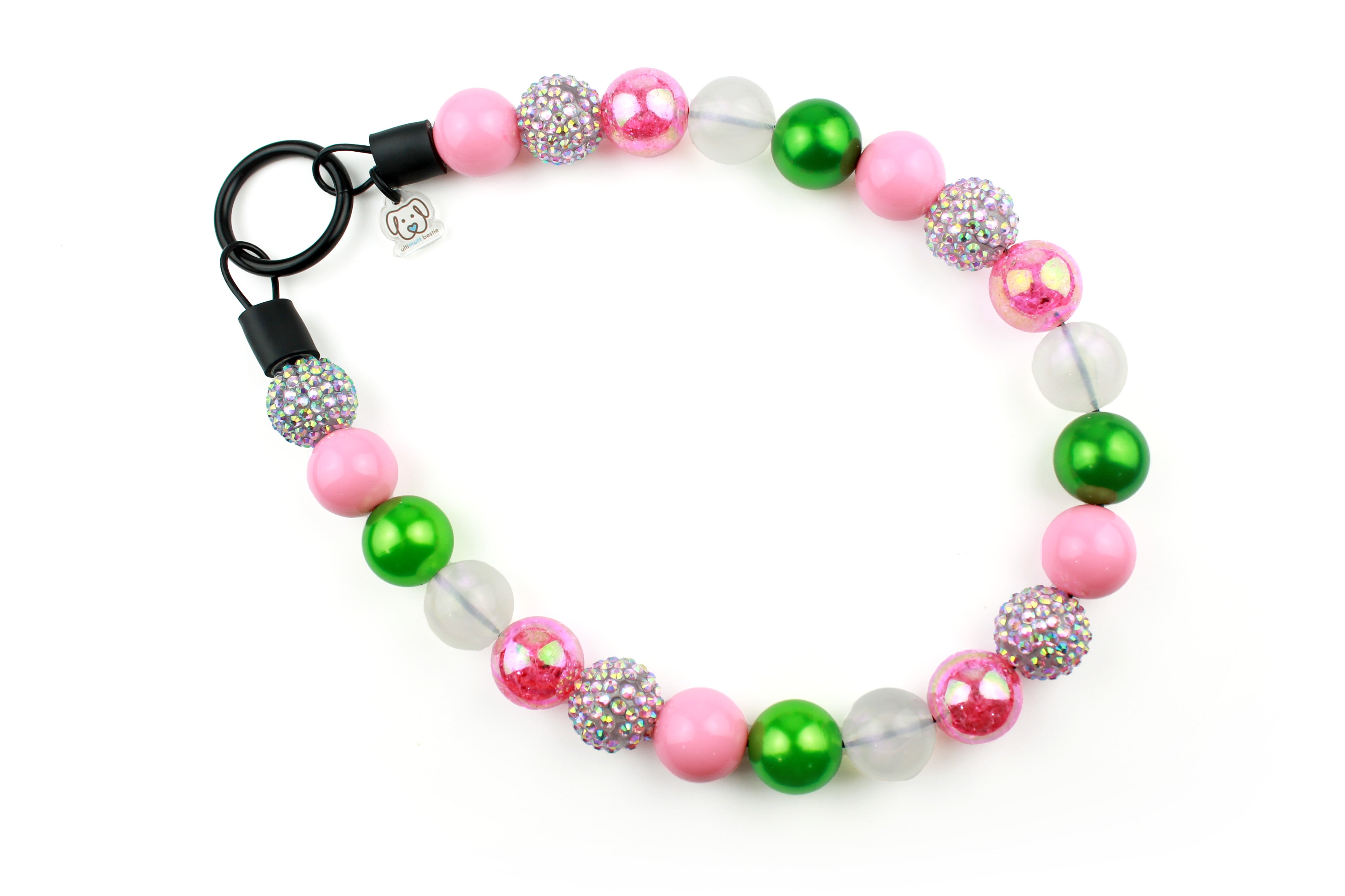 Cindy Lou Who Bead Dog Collar