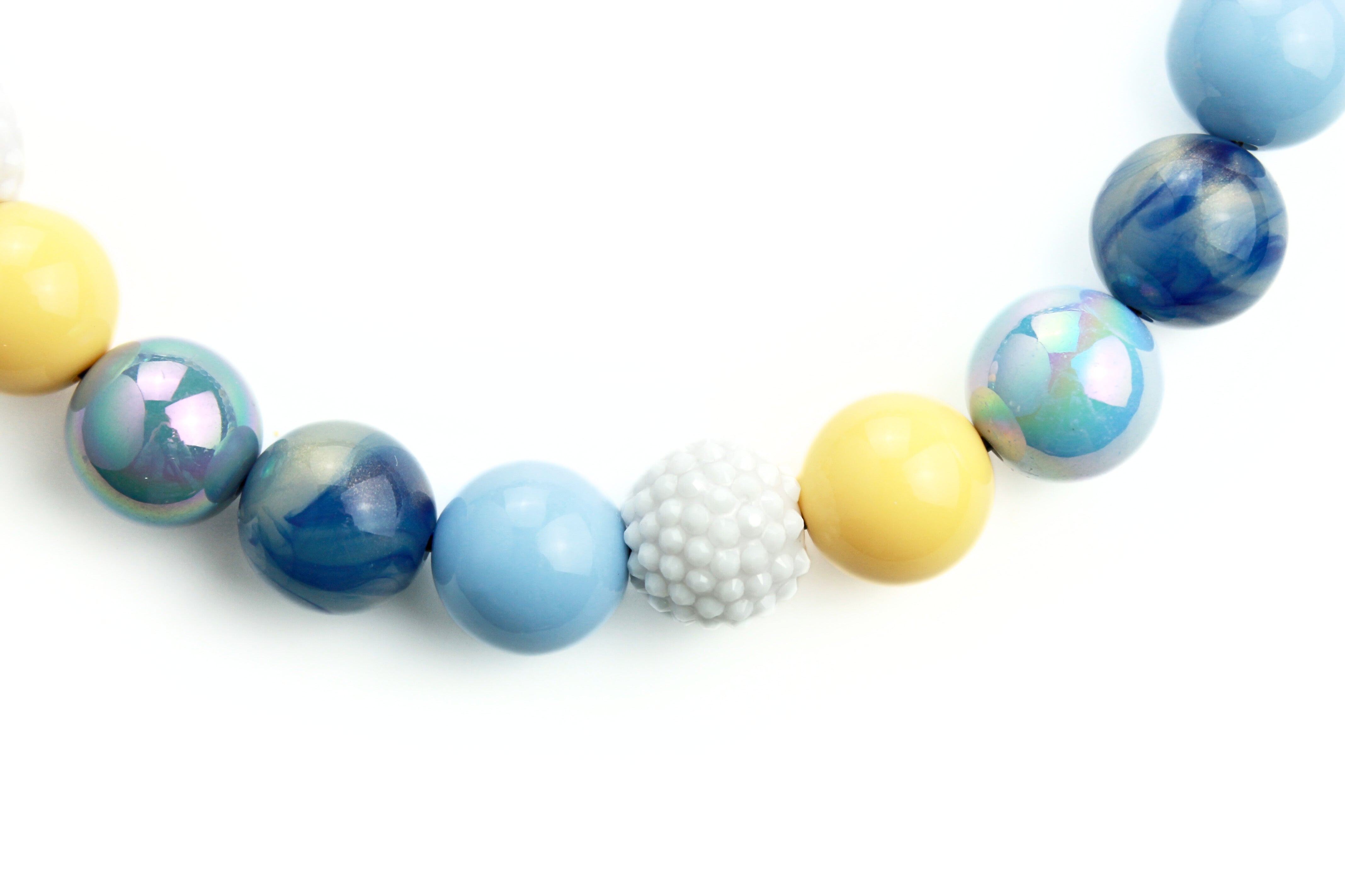 Coastal Chic Dog Bead Collar