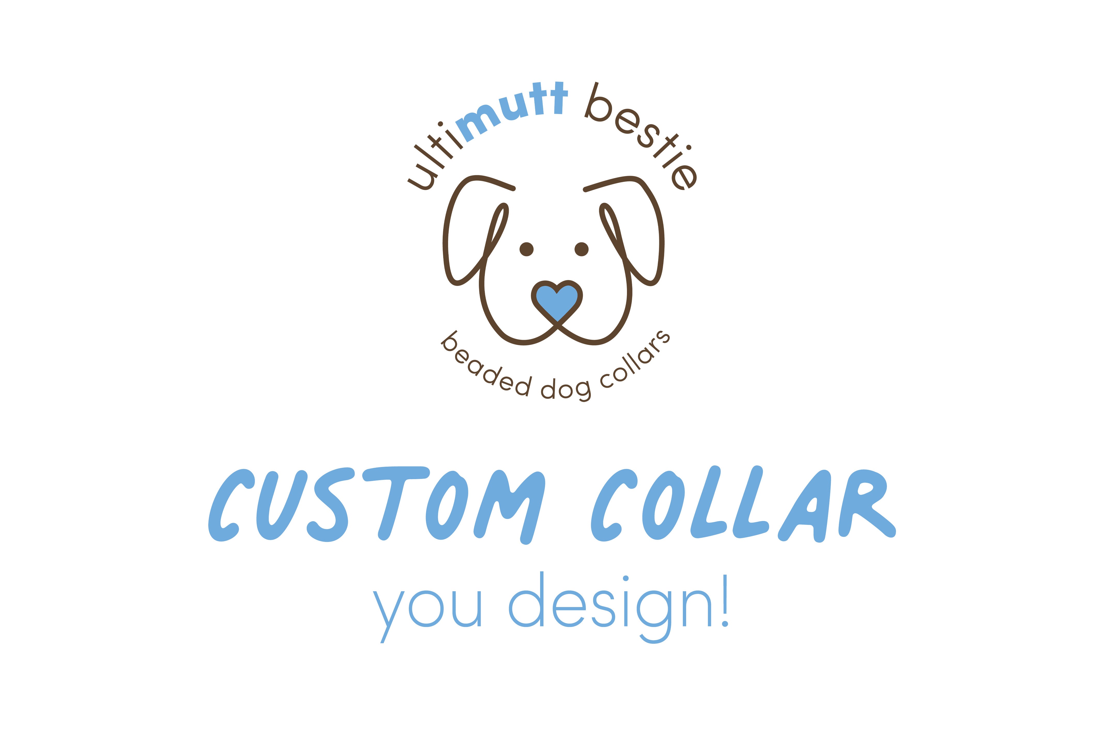 Custom Bead Dog Collar