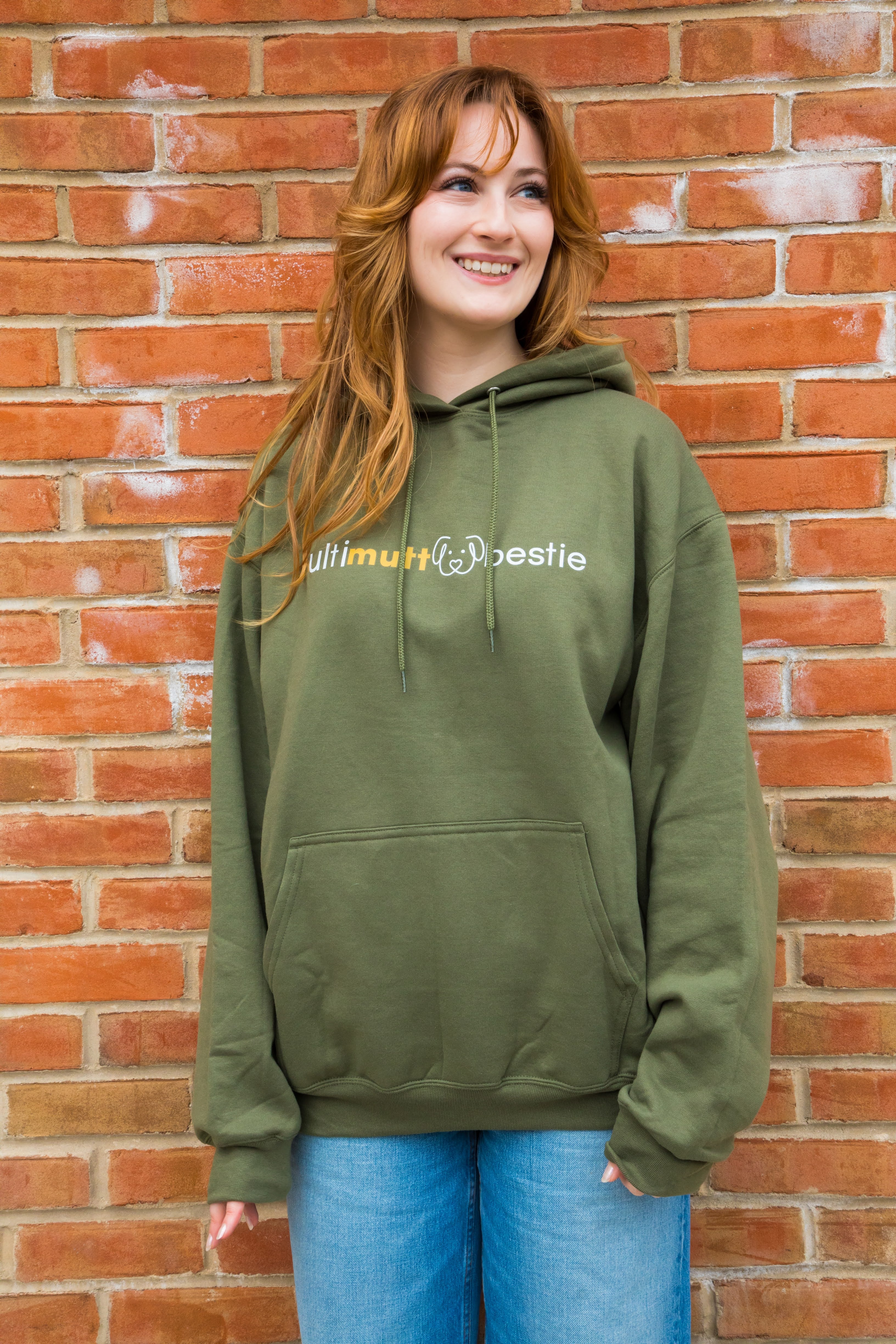 Yellow and Green Floral Hoodie