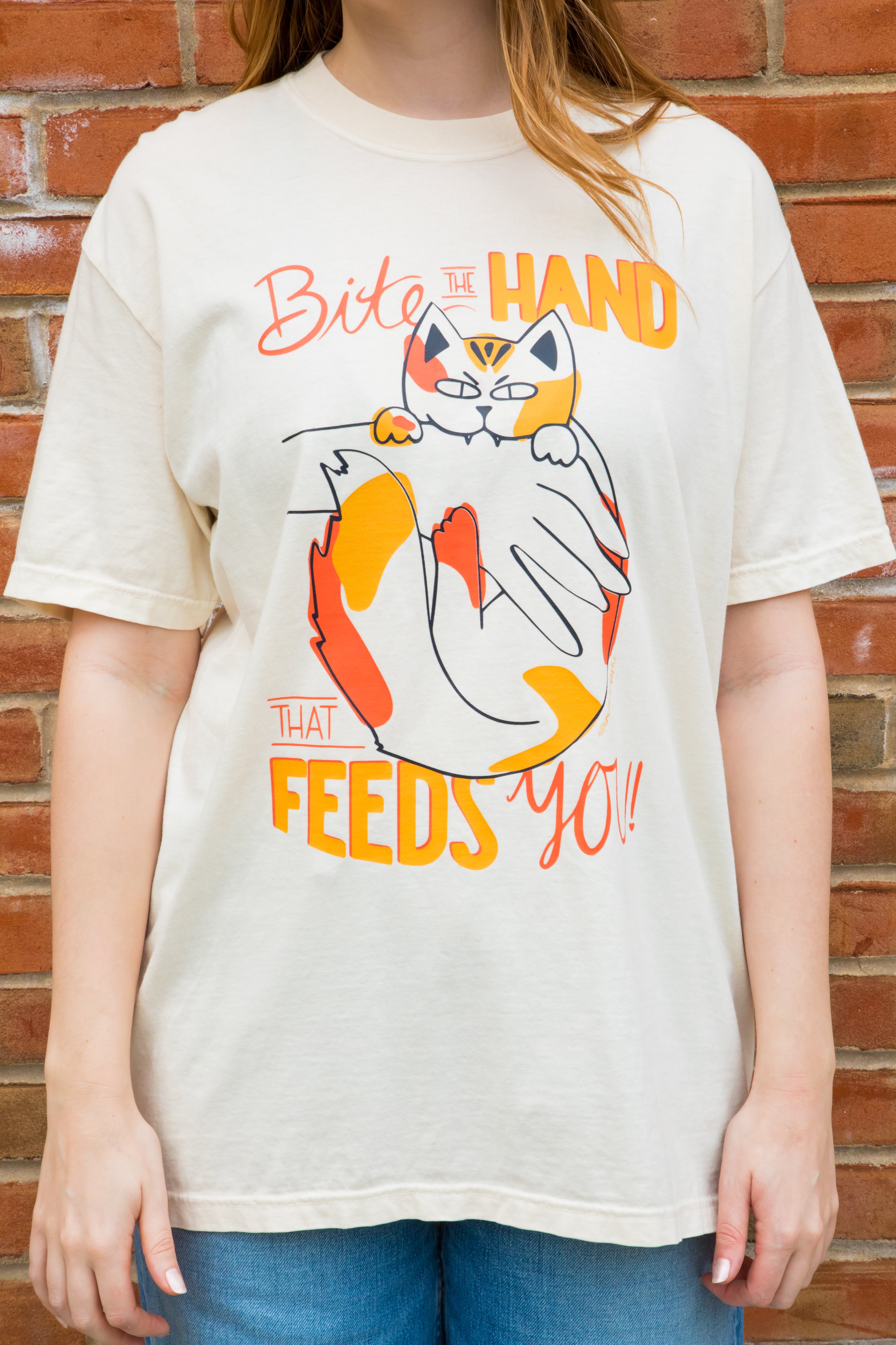 Bite the Hand T-Shirt COMFORT COLORS