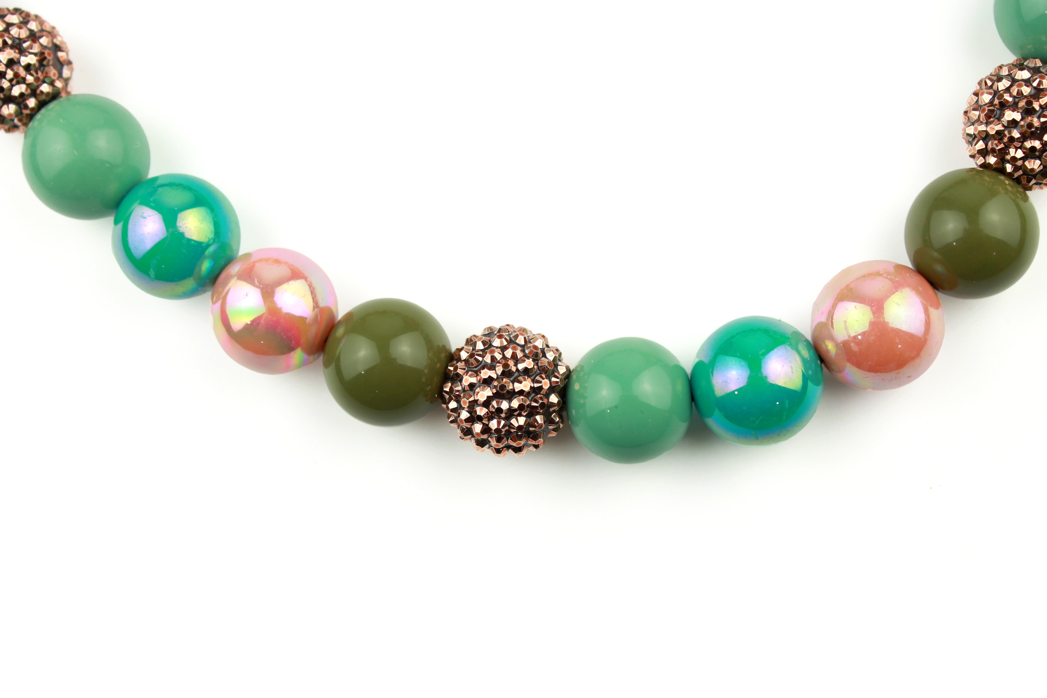 Frosty Paws Bead Dog Collar