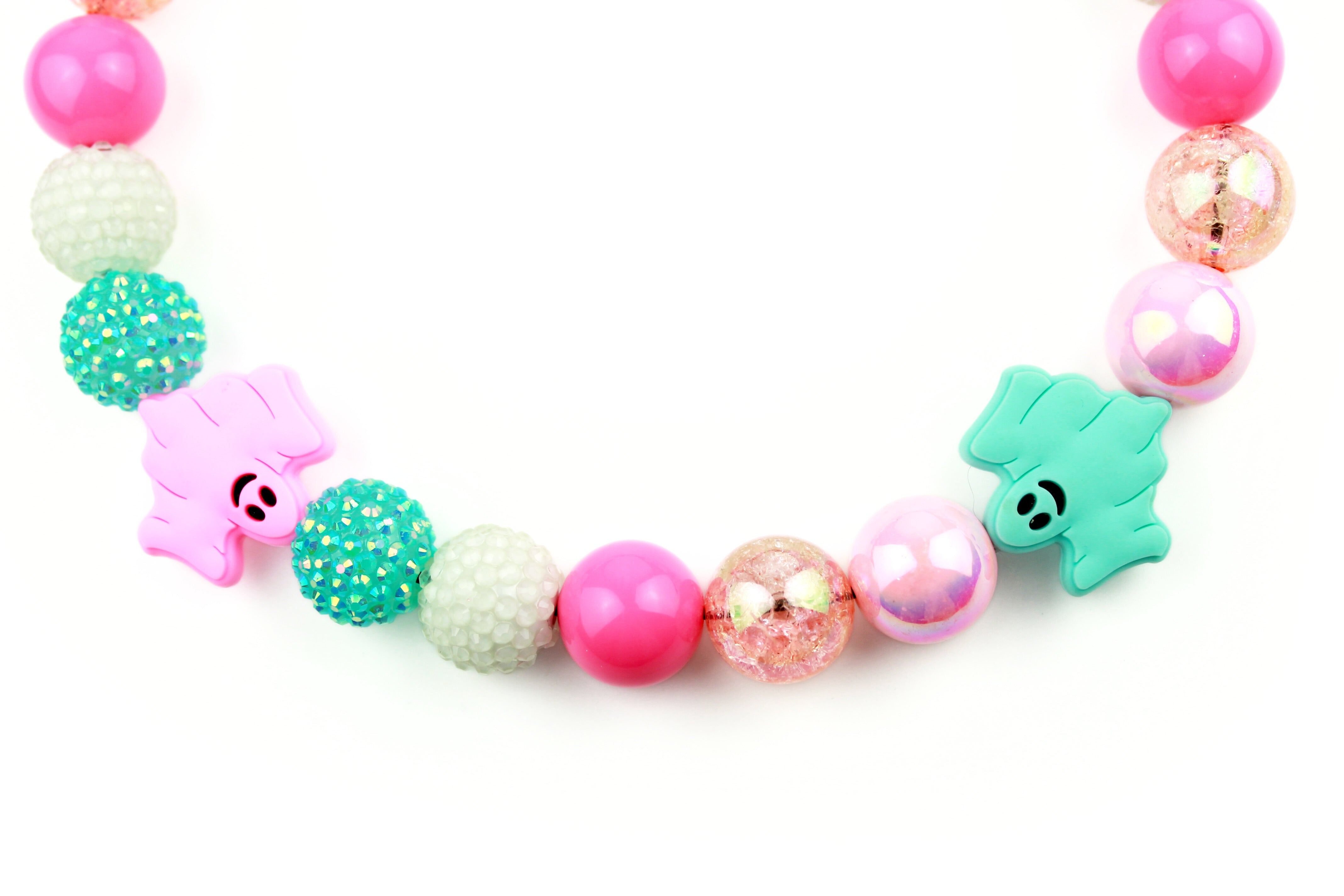Glowsted Bead Dog Collar