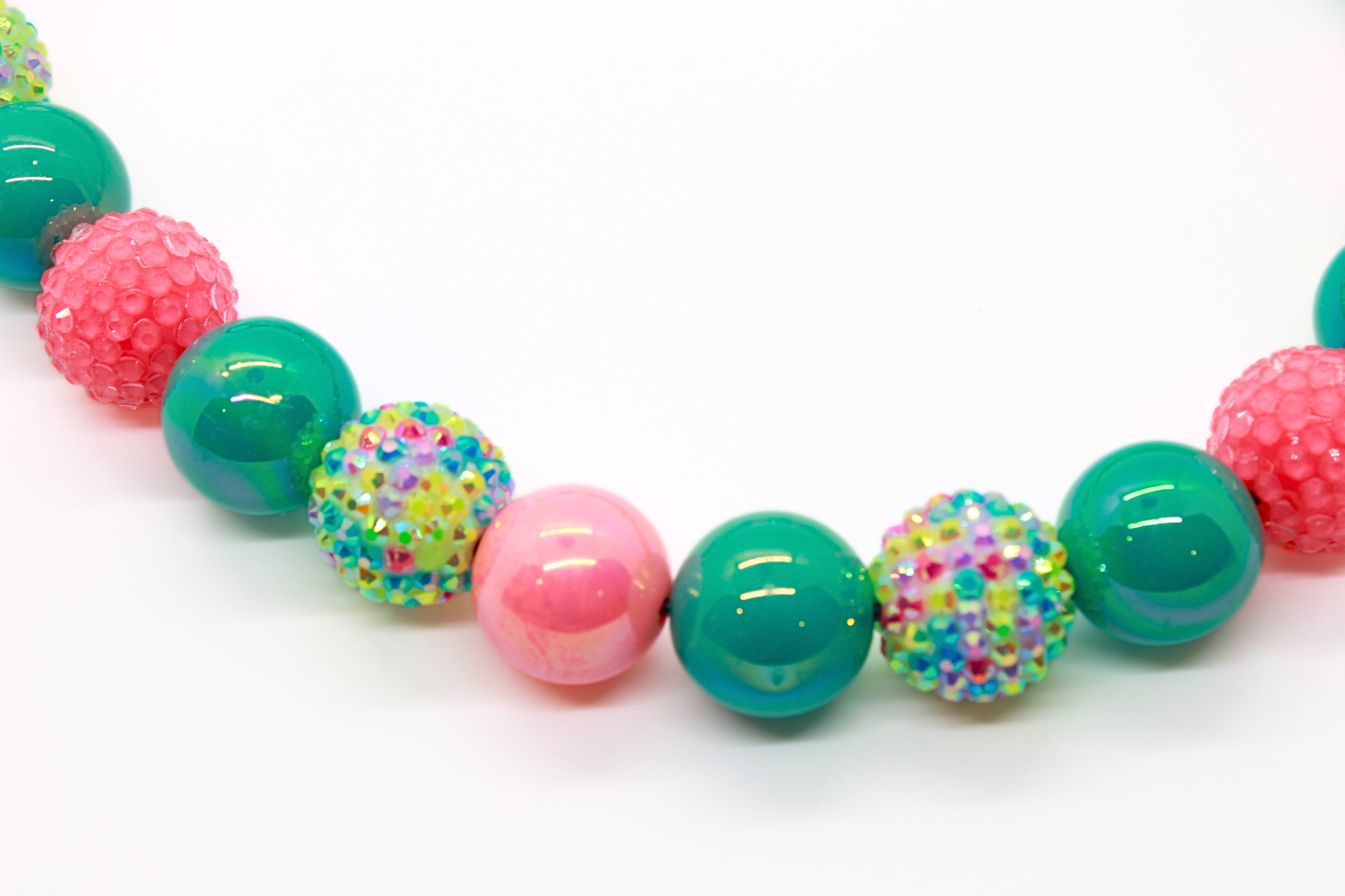 Island Punch Beaded Dog Collar