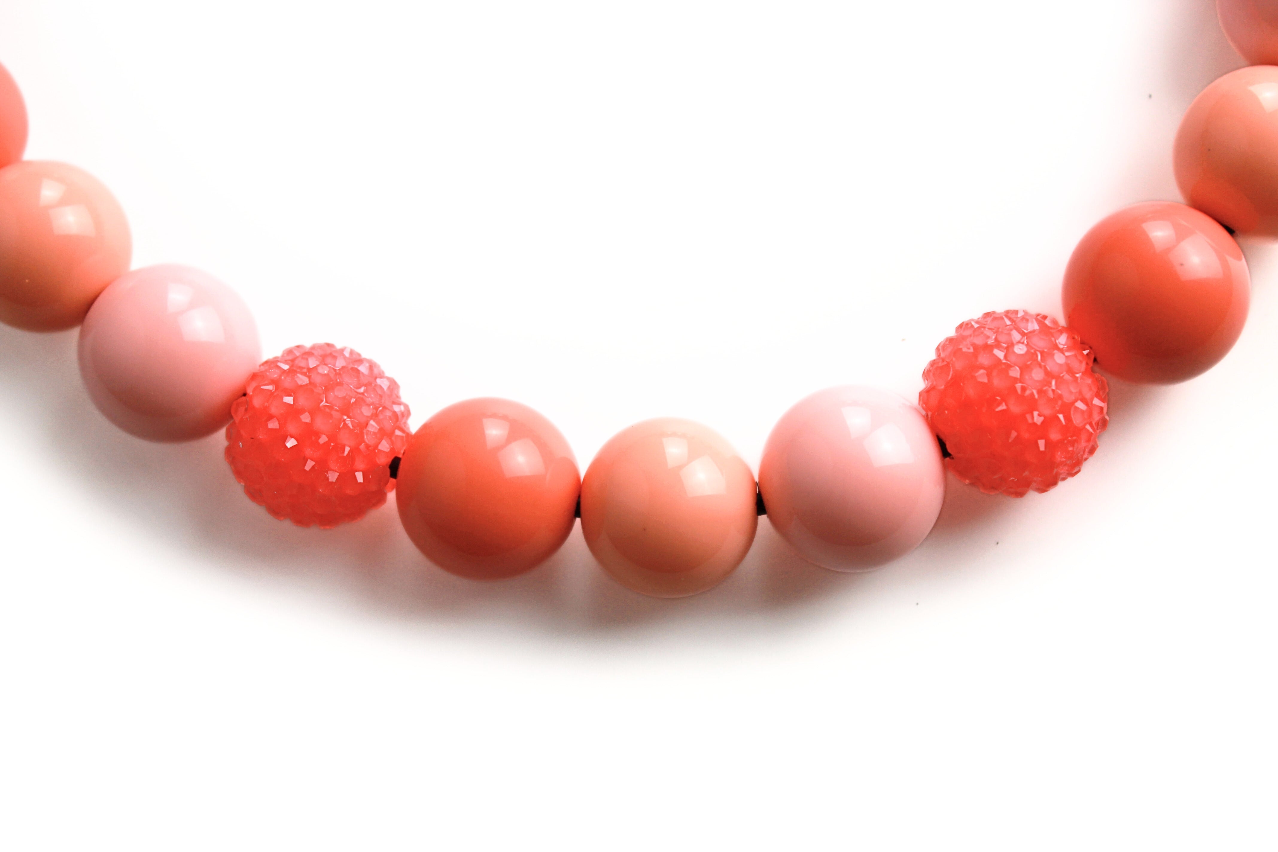 Mango Margarita Bead Dog Collar