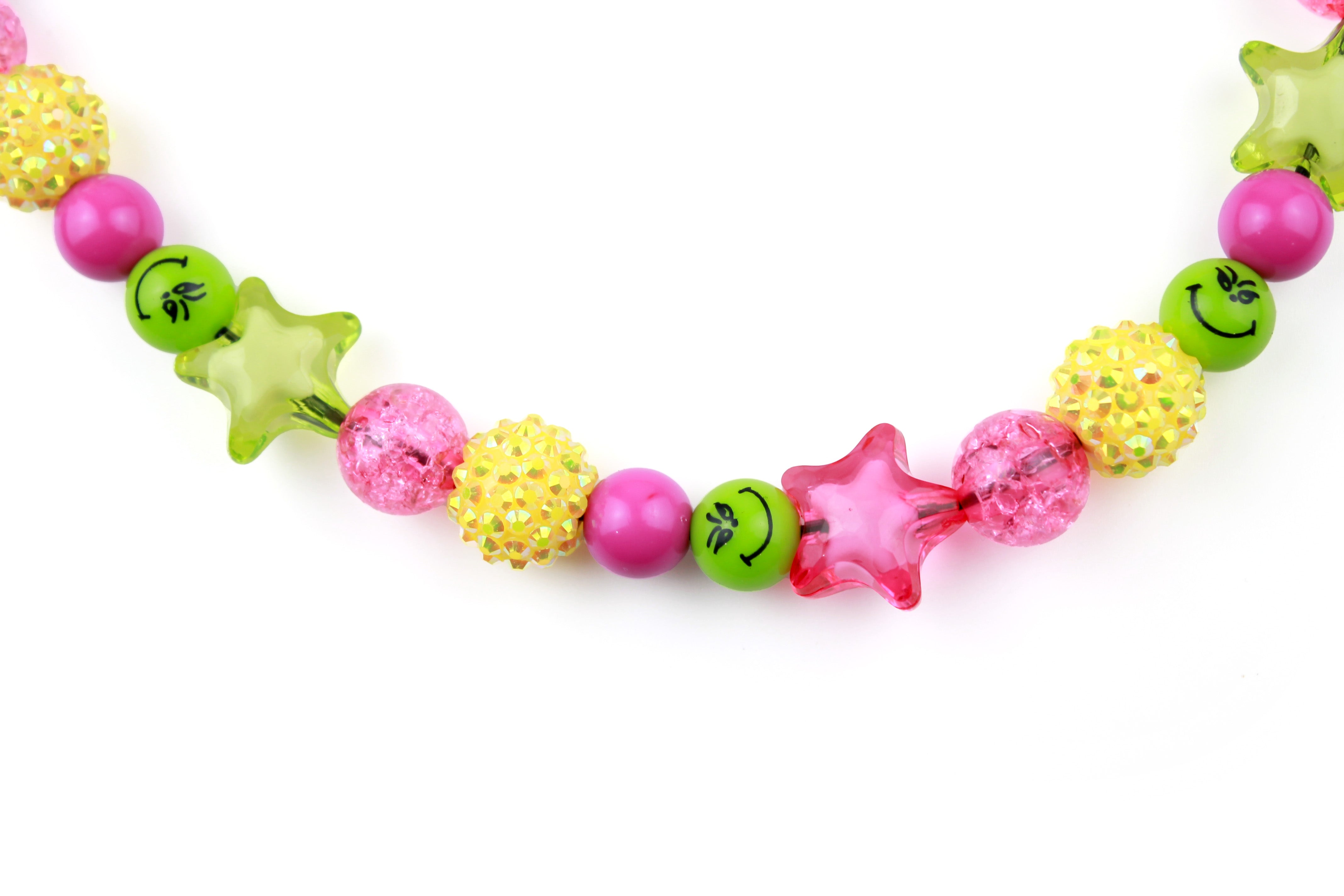 Mini Whoville Sparkle Dog Bead Collar