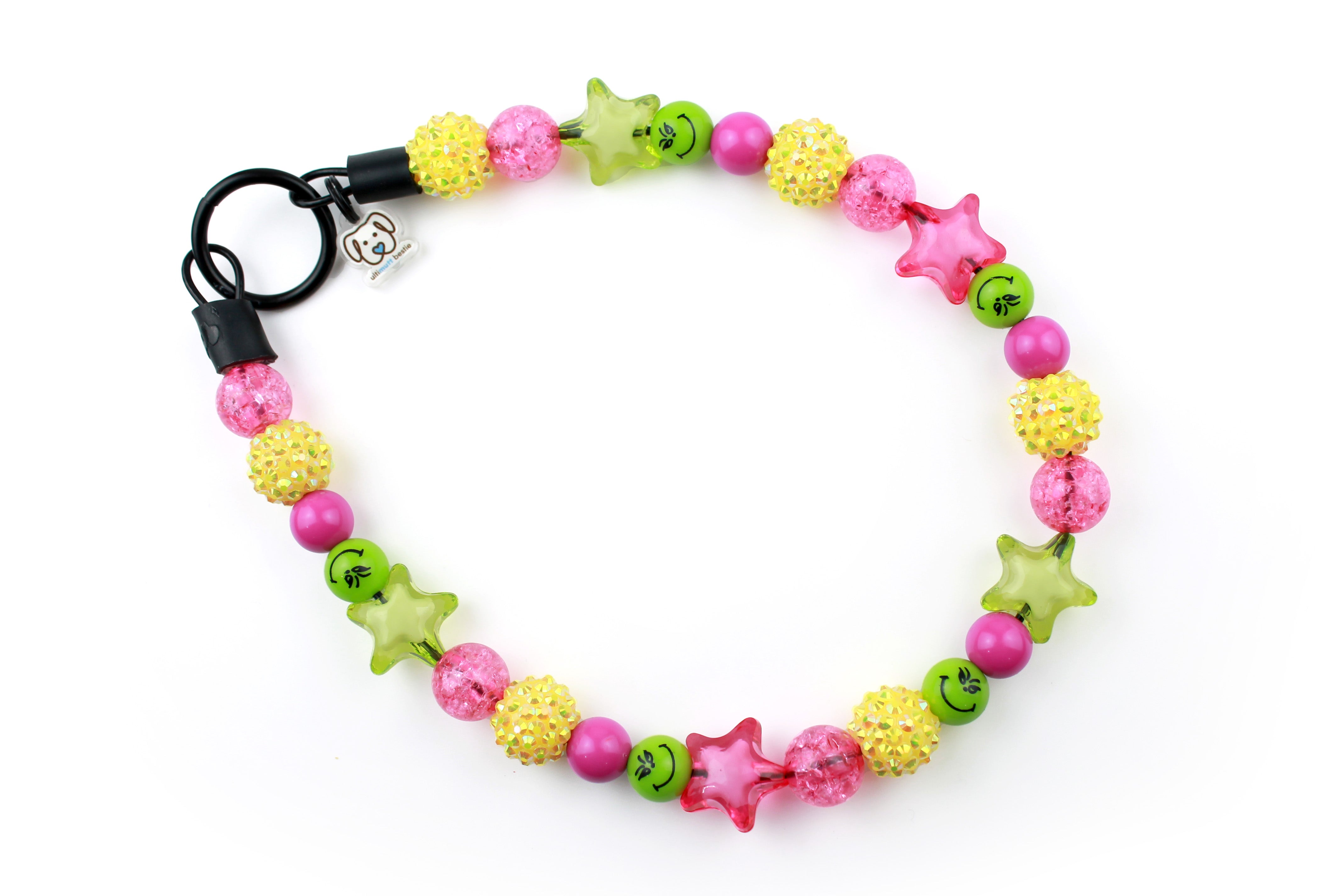 Mini Whoville Sparkle Dog Bead Collar