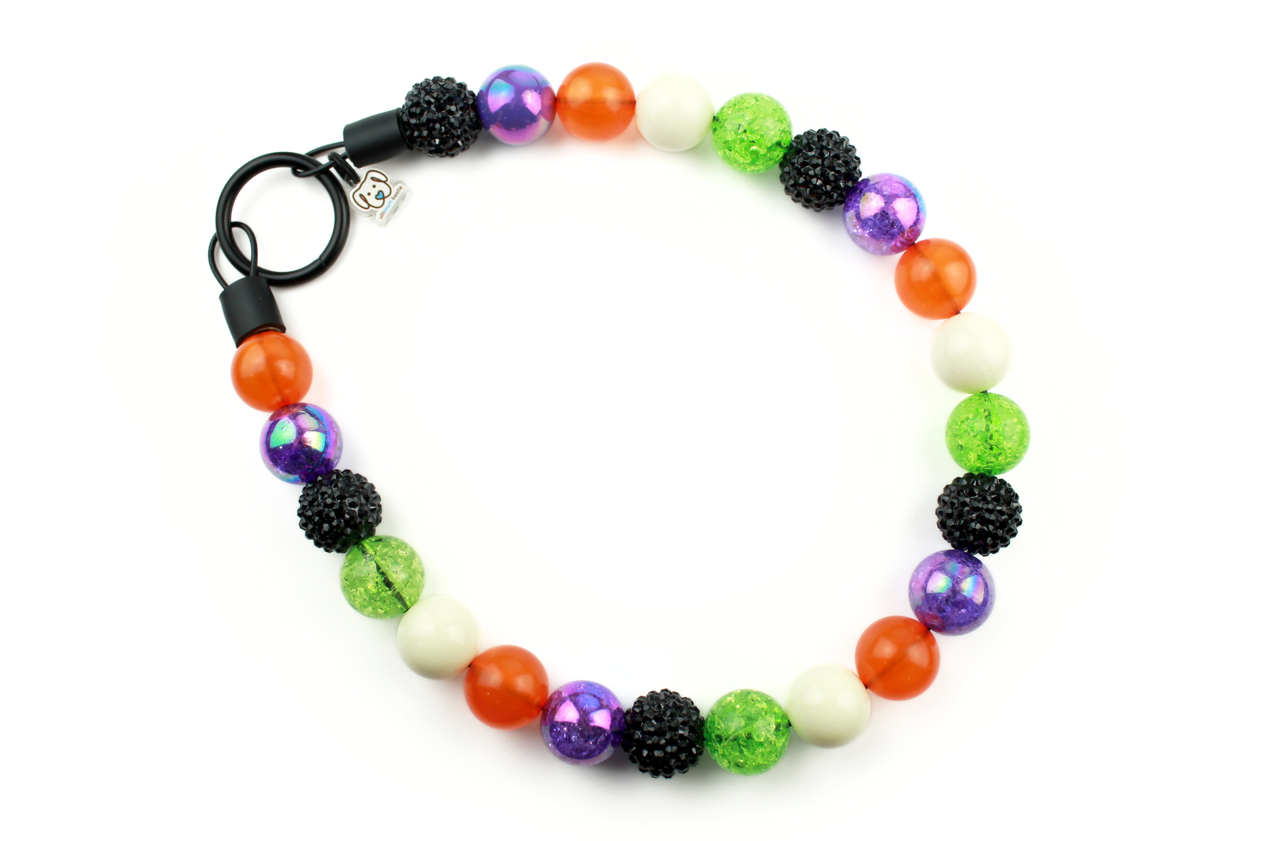 Monster Mash Bead Dog Collar