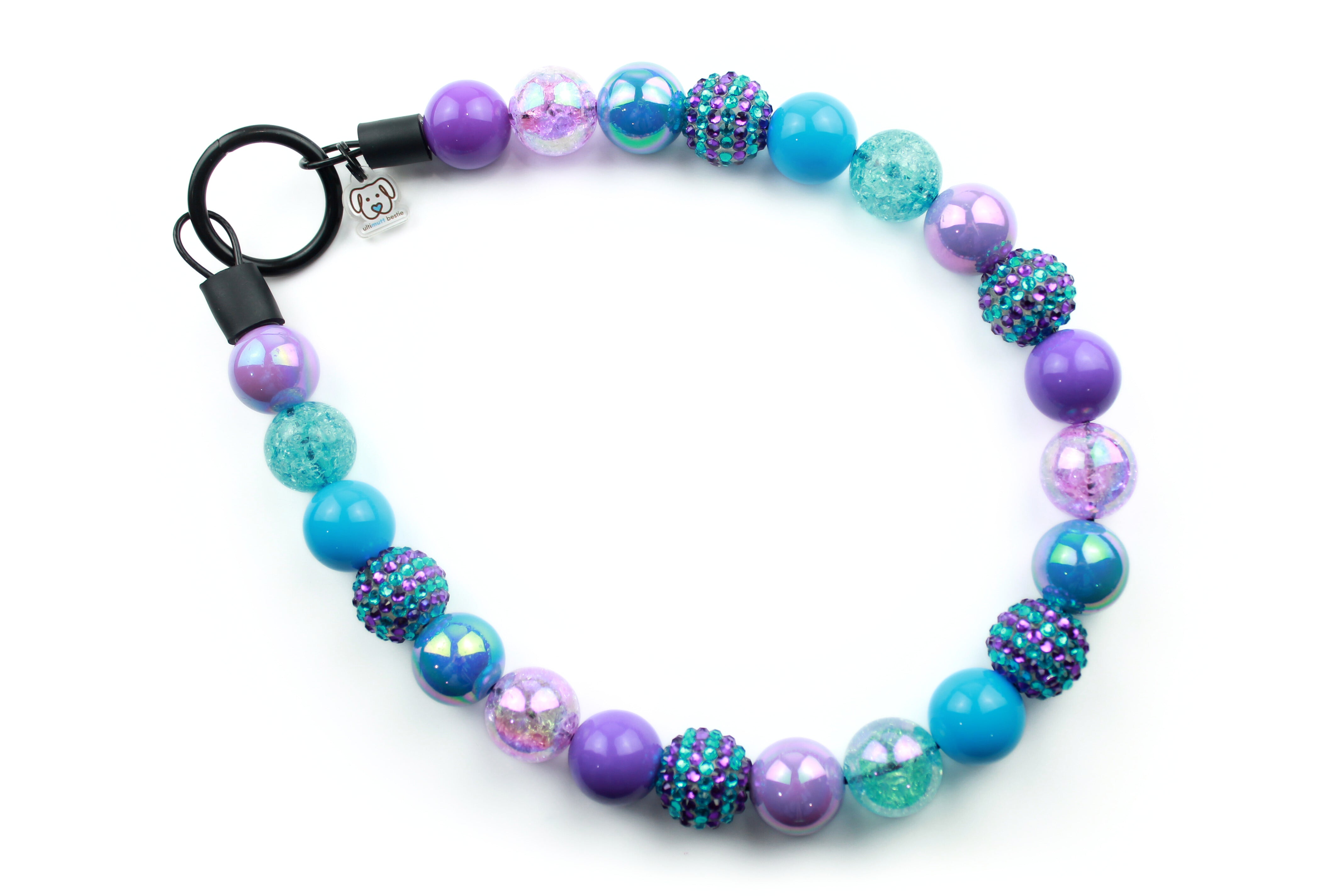 Moonlight Tide Bead Dog Collar