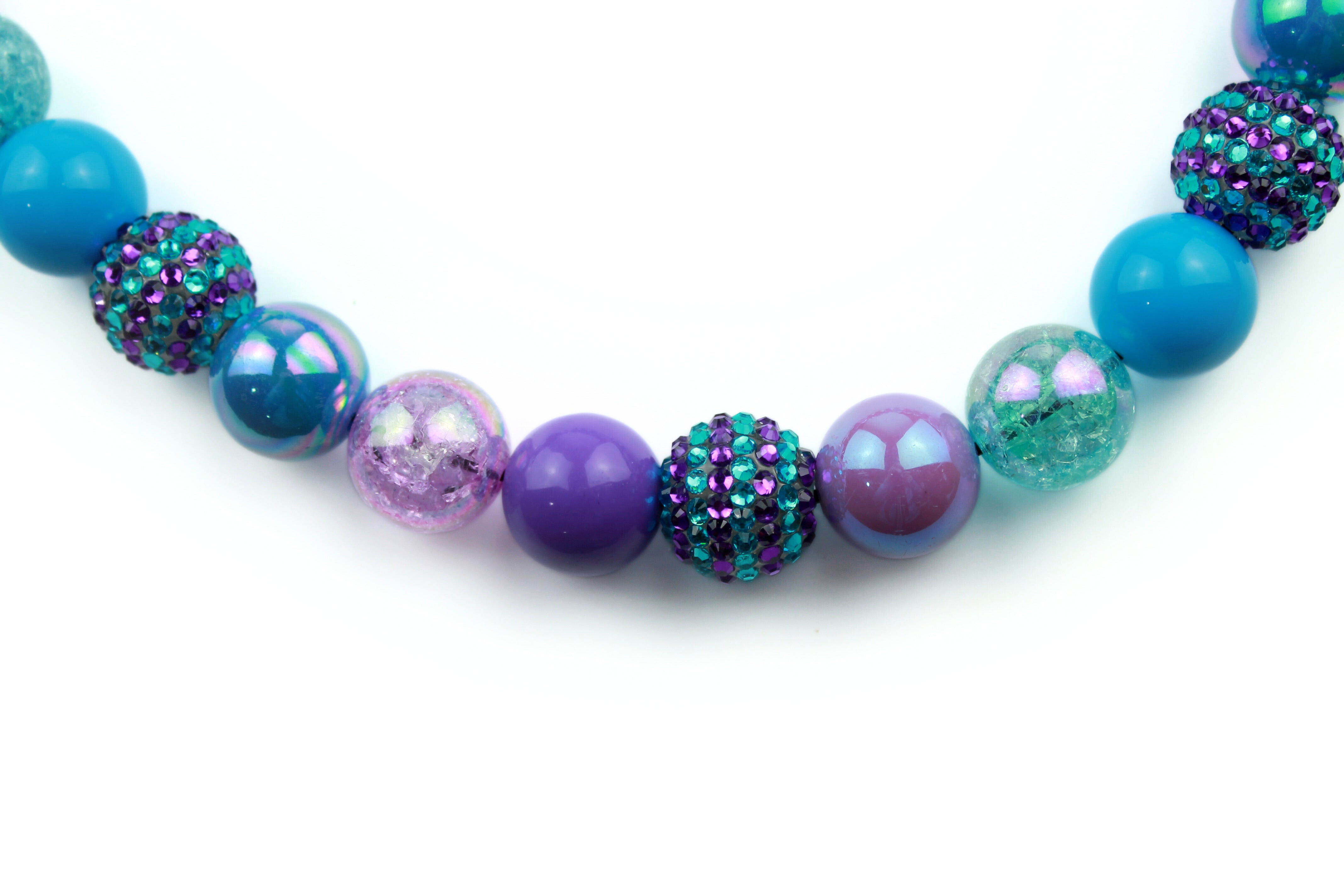 Moonlight Tide Bead Dog Collar
