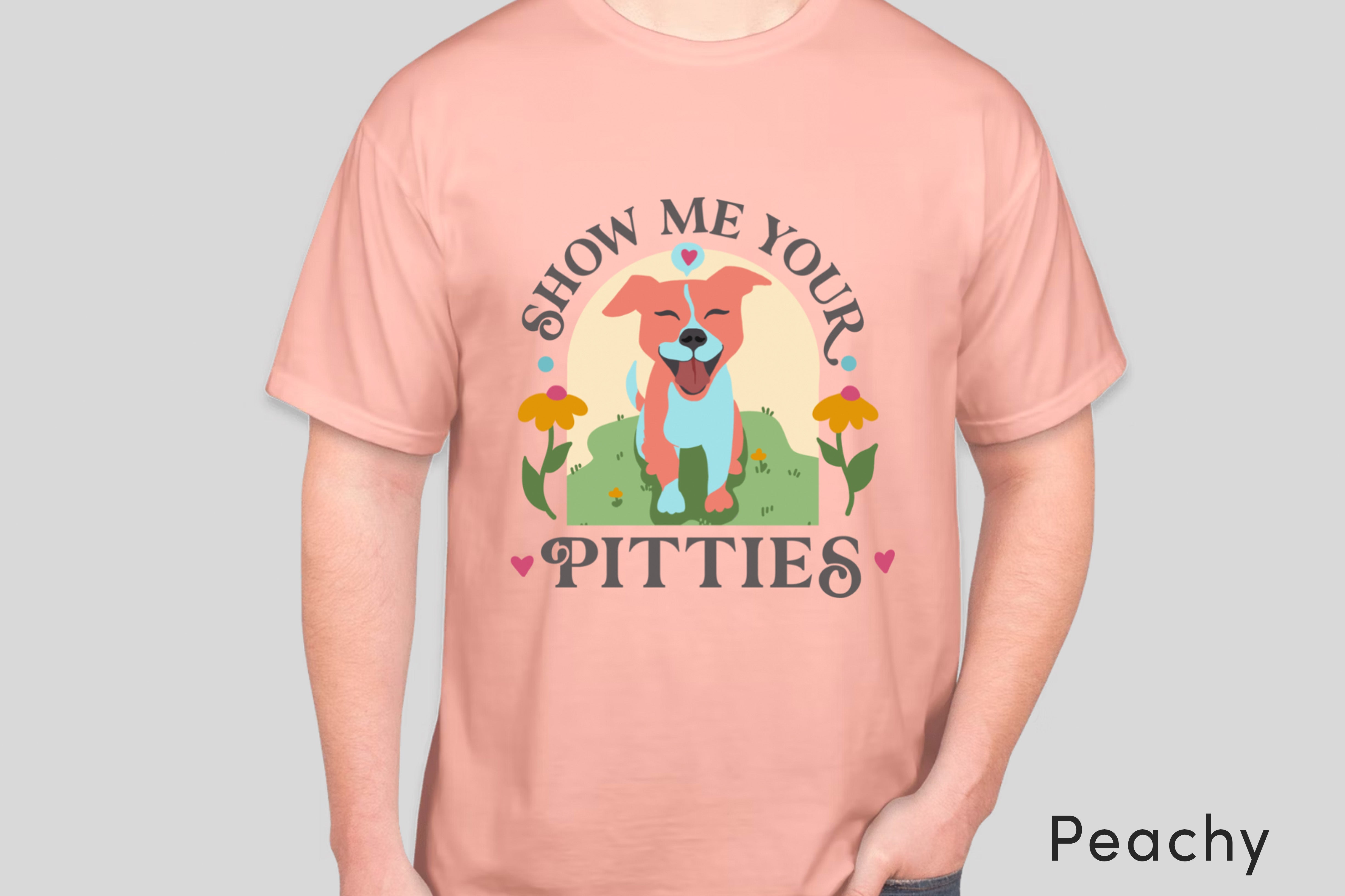 Show Me Your Pitties T-Shirt COMFORT COLORS