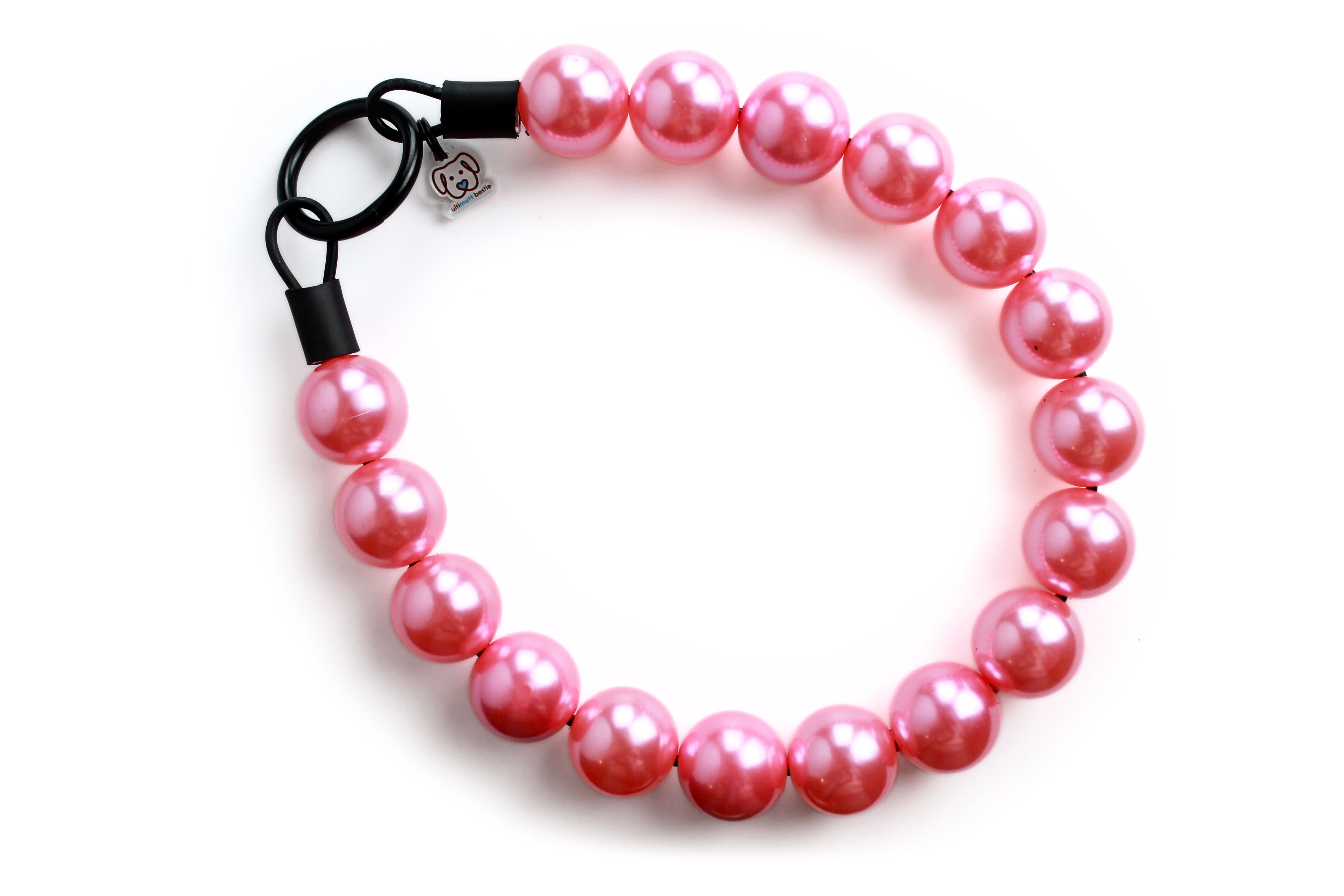 Playful Pink JUMBO Pearl Bead Collar