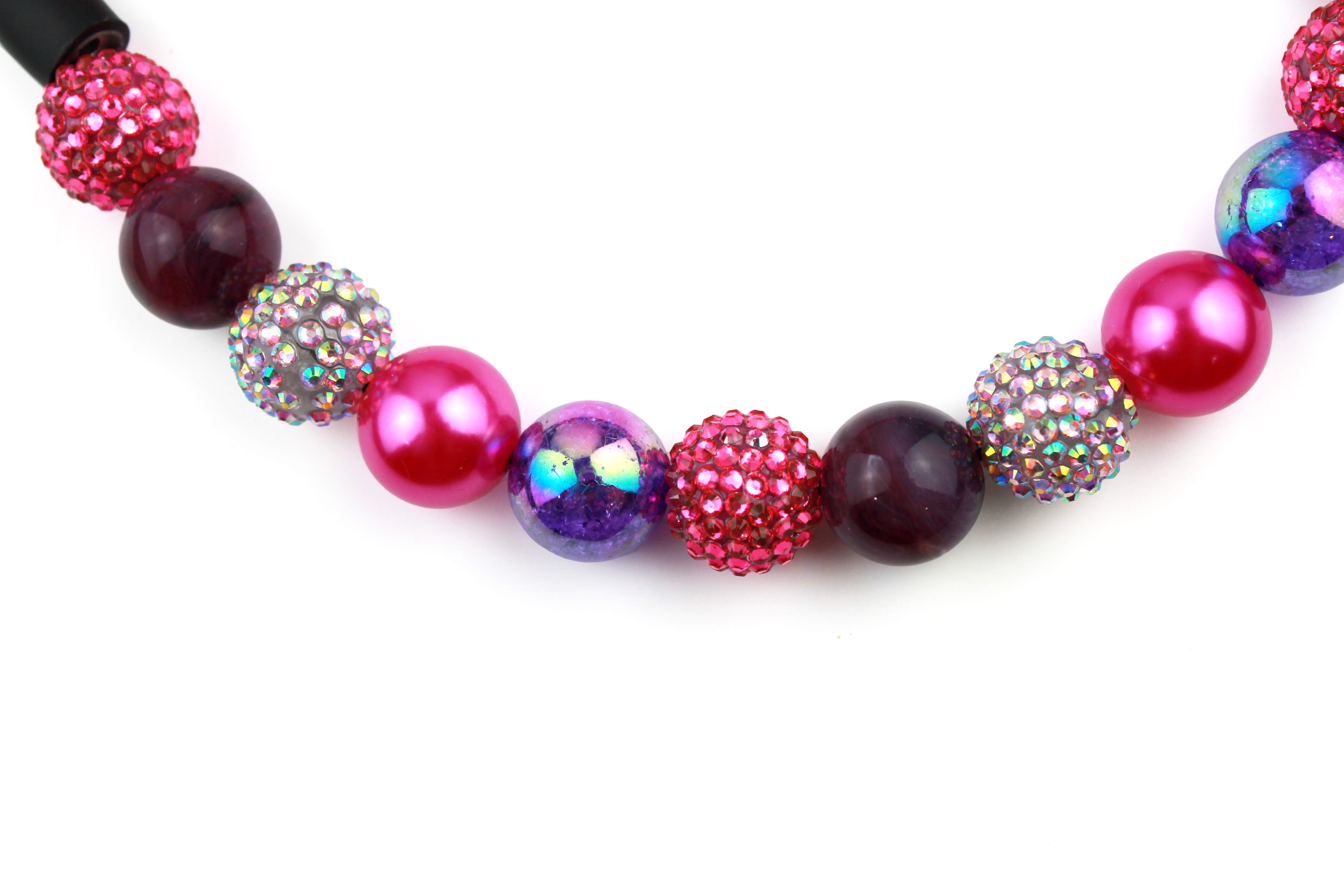 Sleigh Girl Bead Dog Collar