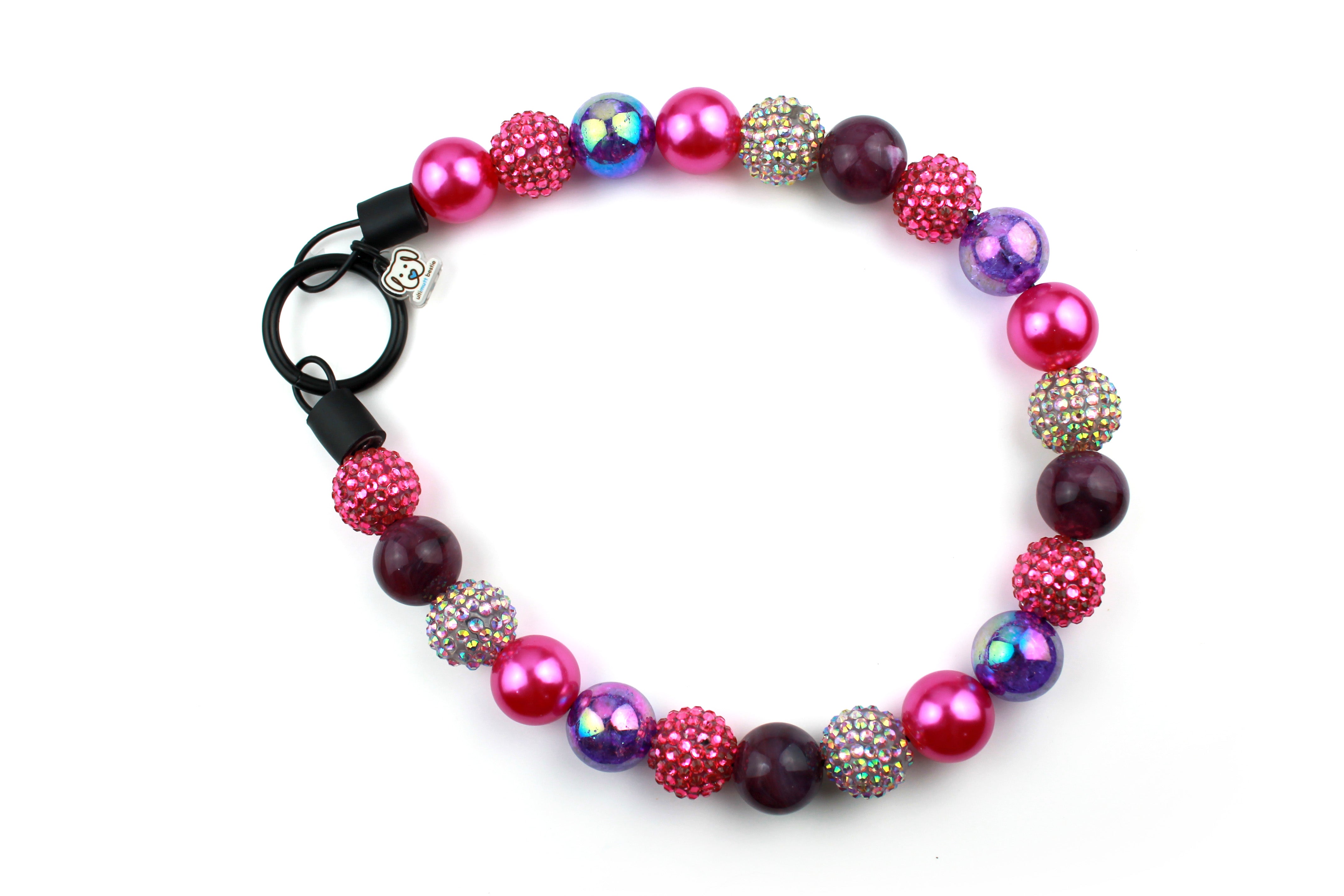 Sleigh Girl Bead Dog Collar