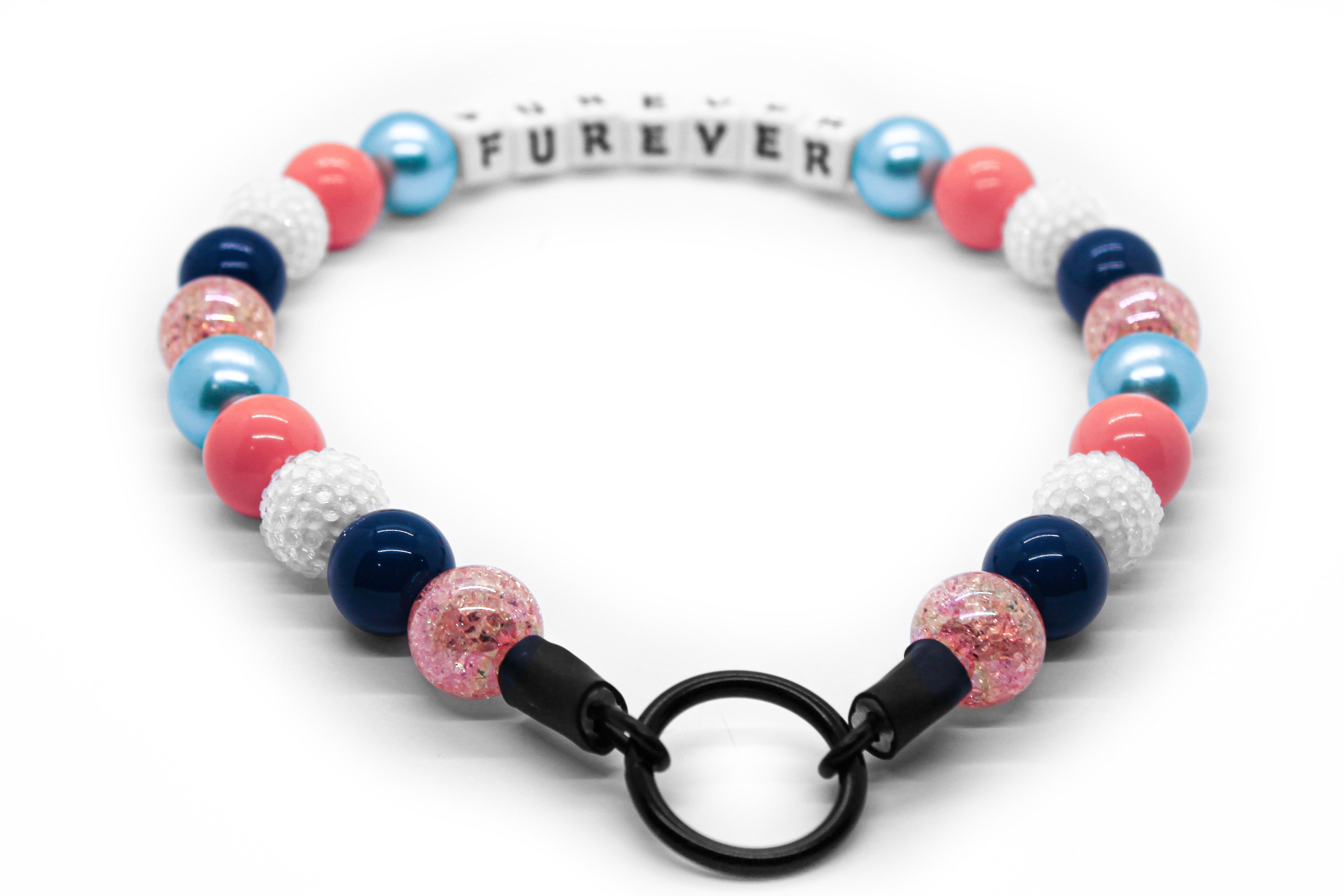 Bird of Paradise Bead Dog Collar