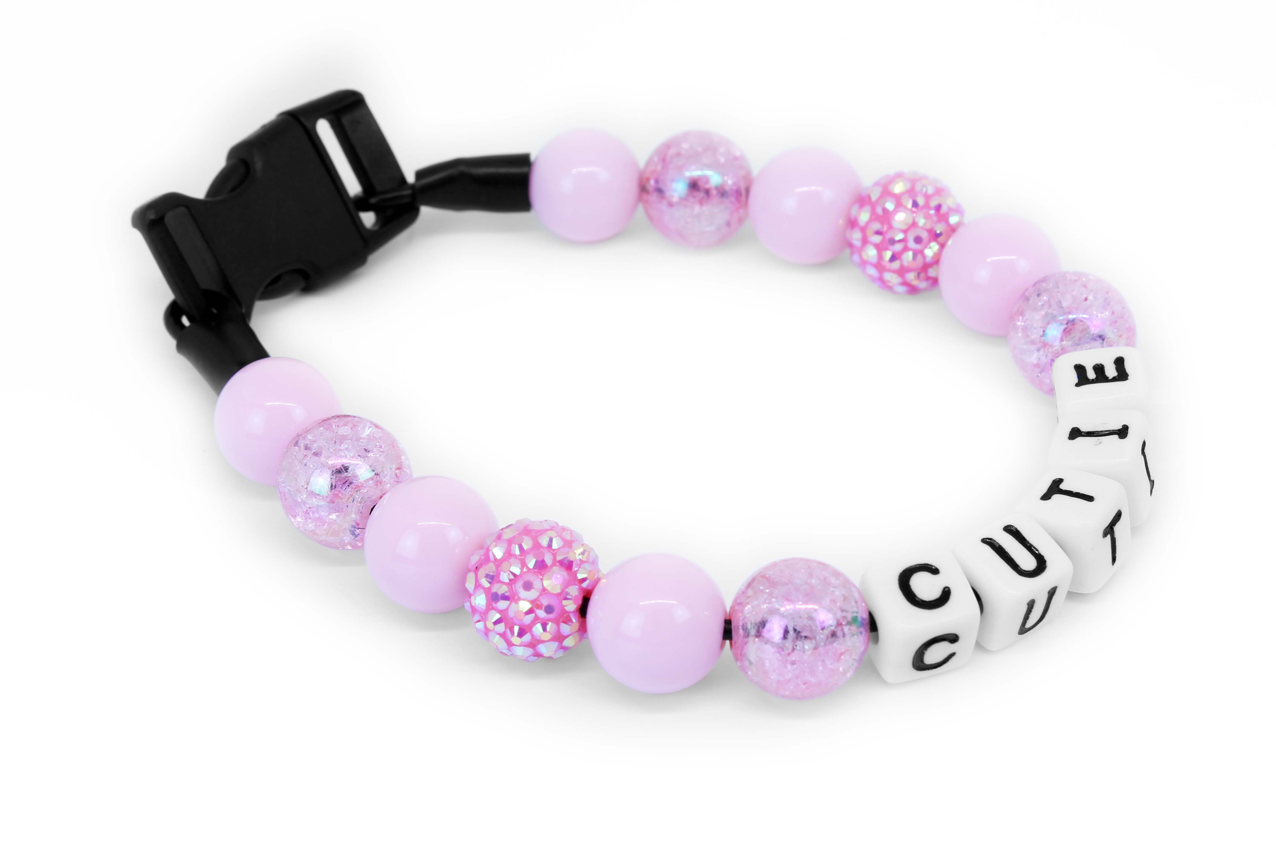 Cherry Blossom MINI Beaded Dog Collar