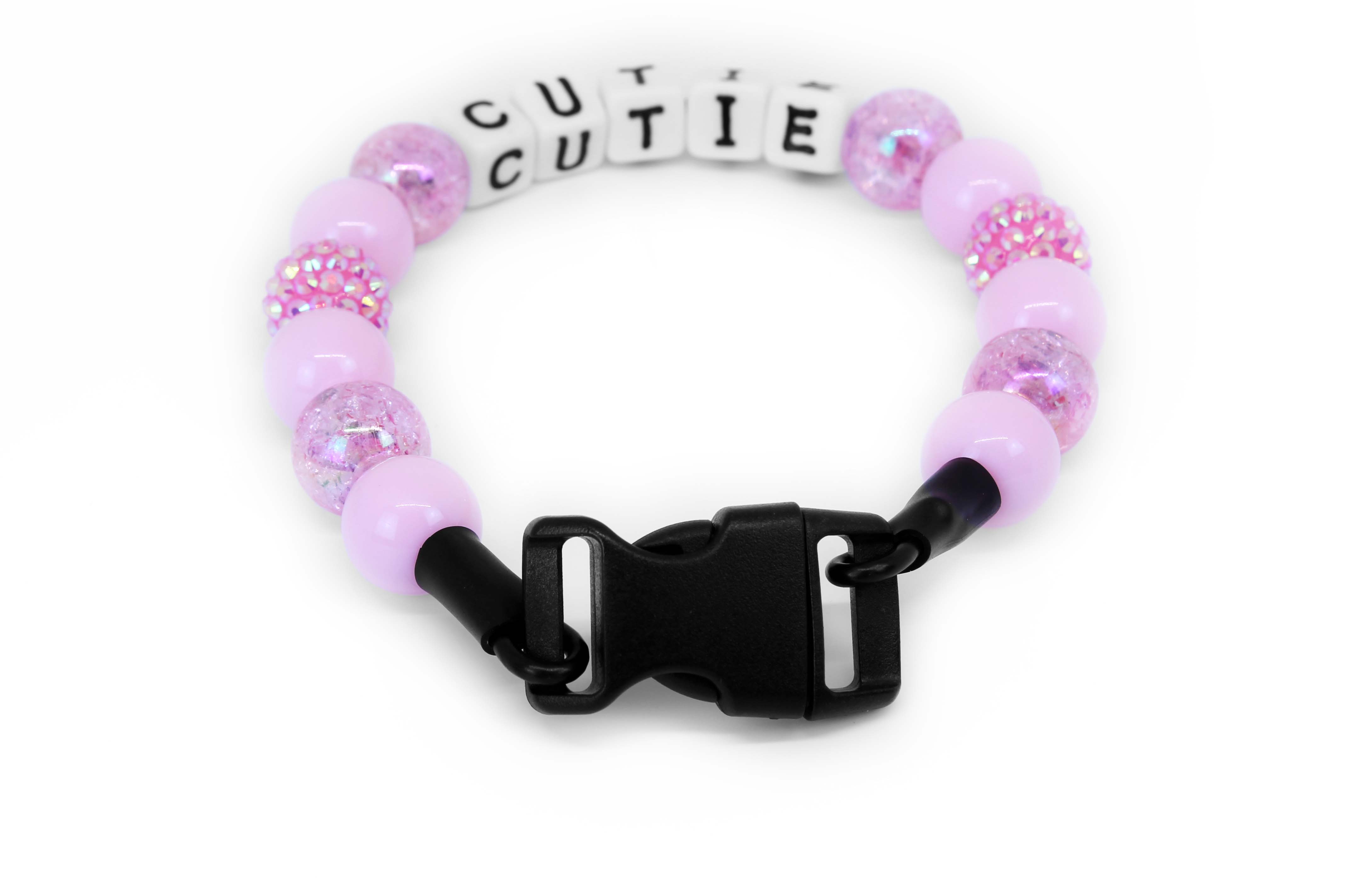 Cherry Blossom MINI Beaded Dog Collar