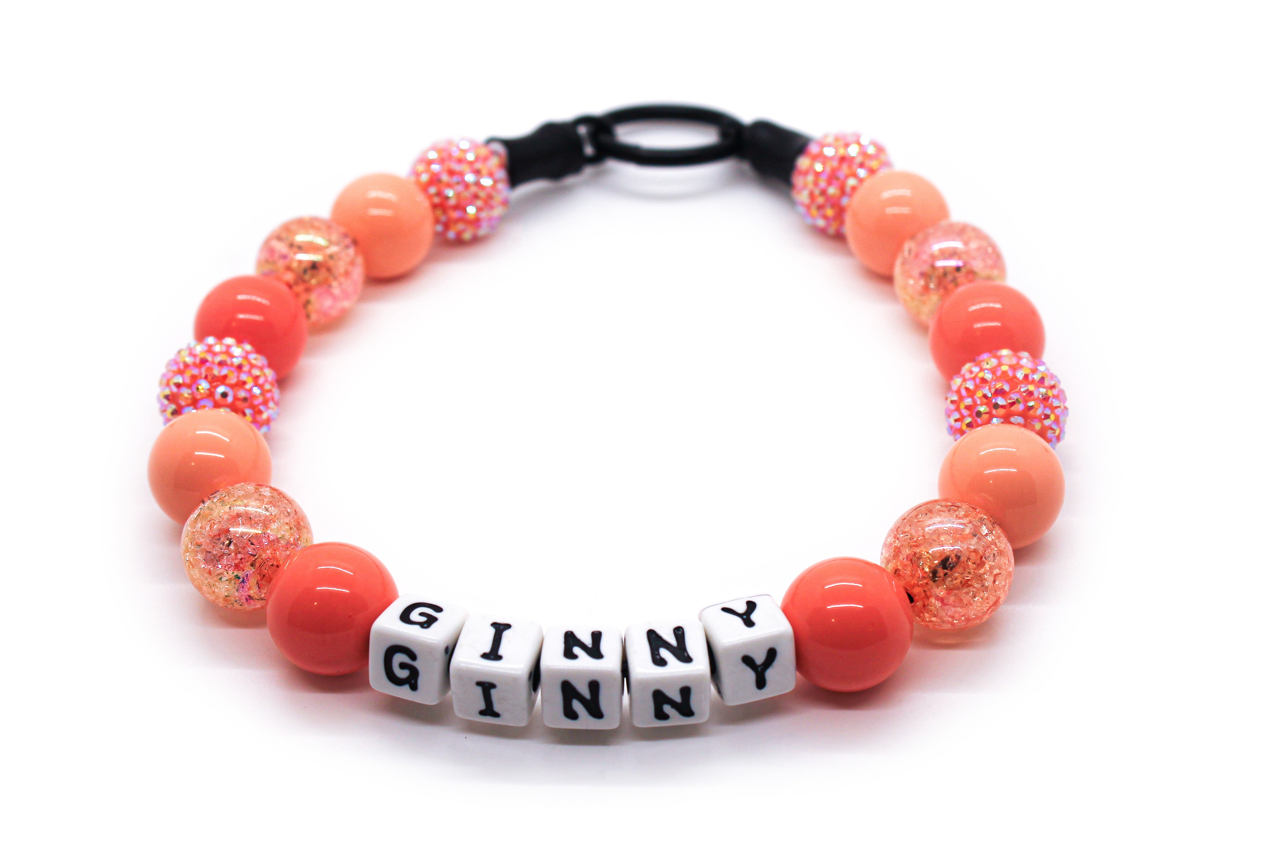 Coral Reef Large Bead Dog Collar Collars physical Ultimutt Bestie