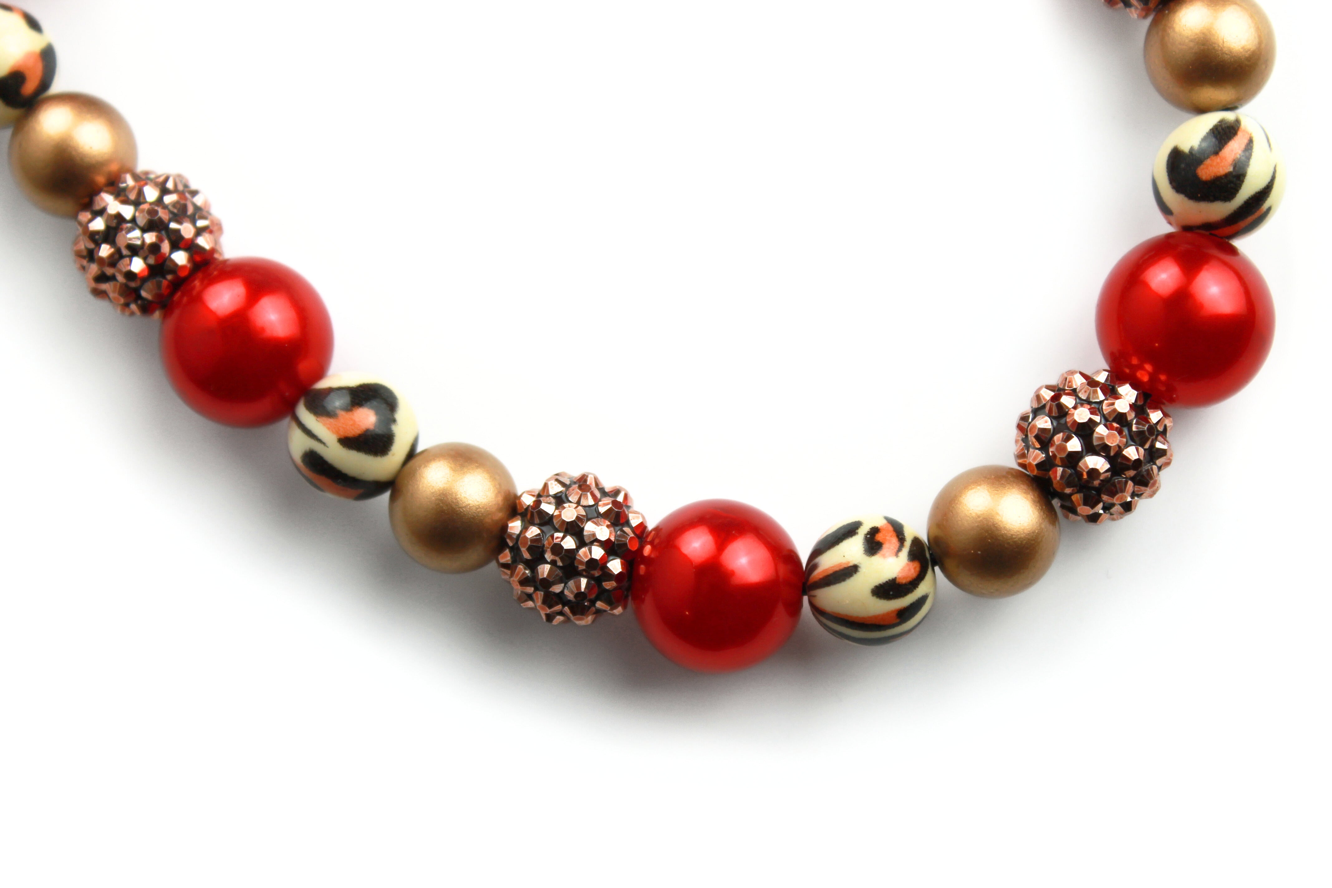 Cougar MINI Dog Bead Collar