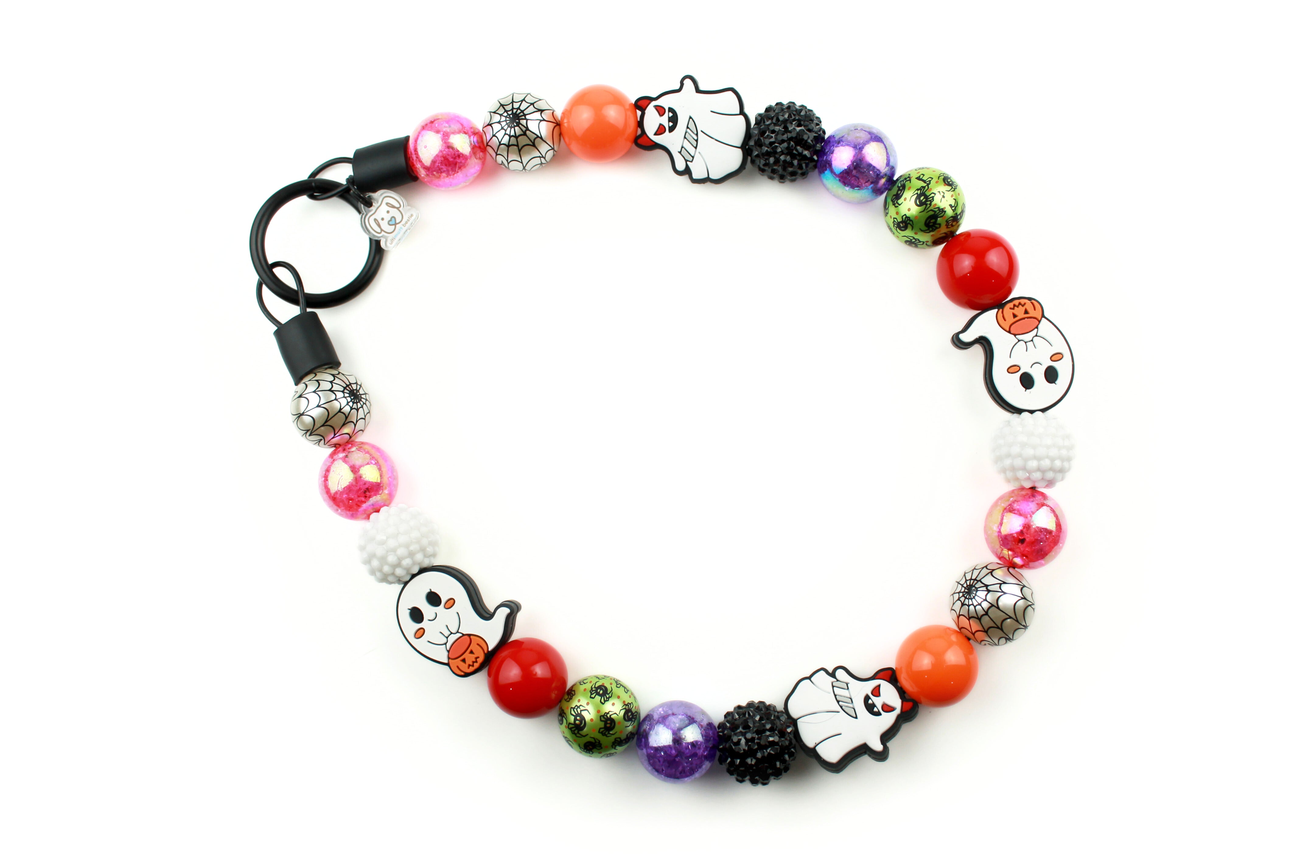 Good vs. Evil Bead Dog Collar