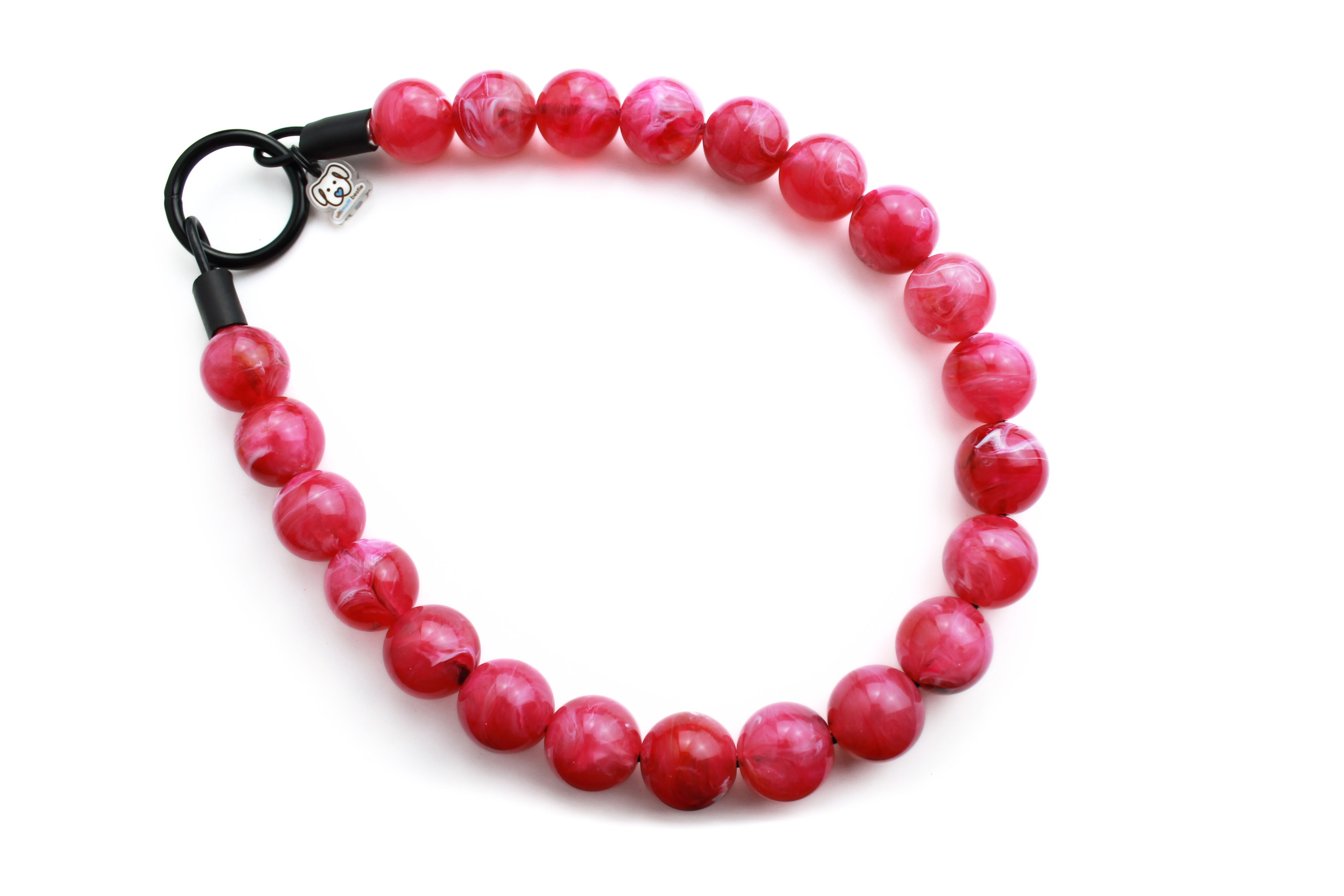 Heartthrob Bead Dog Collar