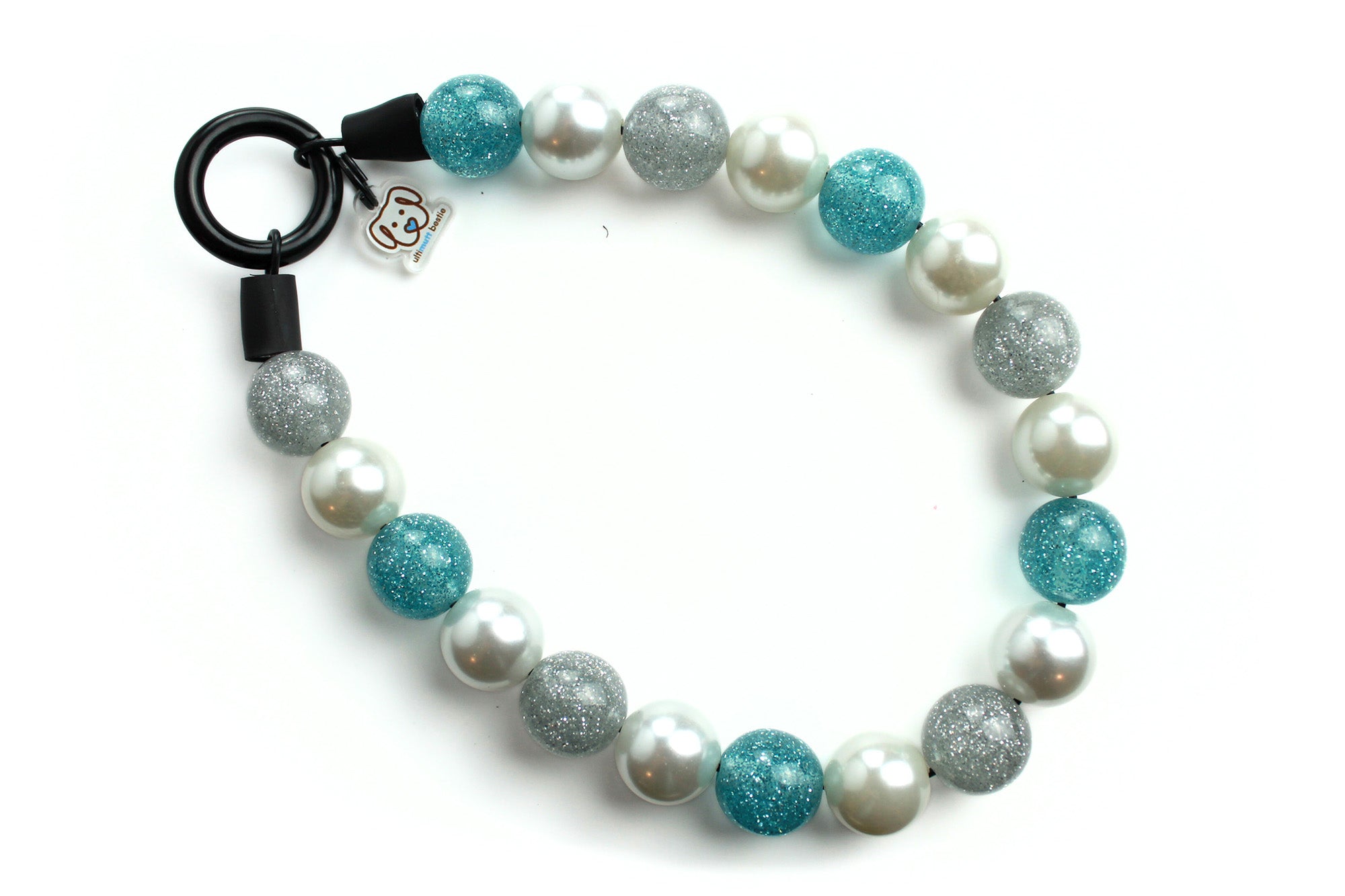 Ice Princess MINI Beaded Dog Collar