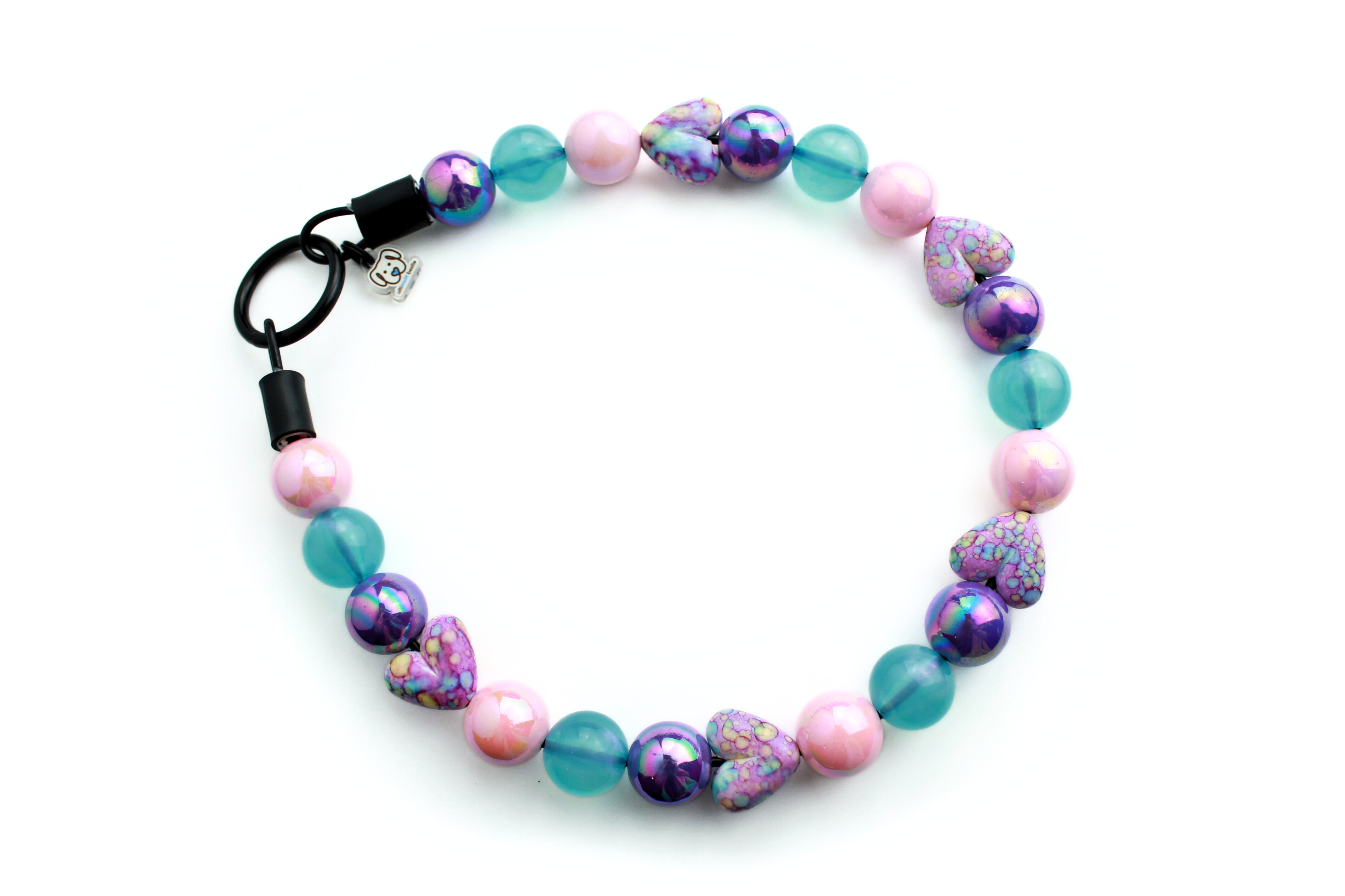 Love Struck Bead Dog Collar