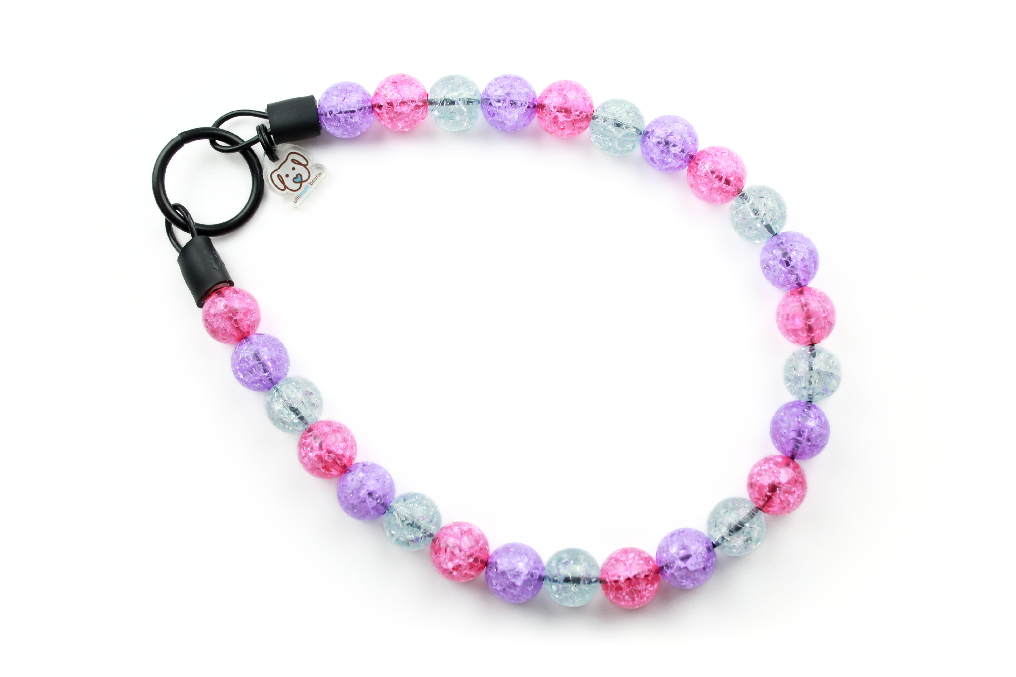 Mini Berry Breeze Dog Bead Collar