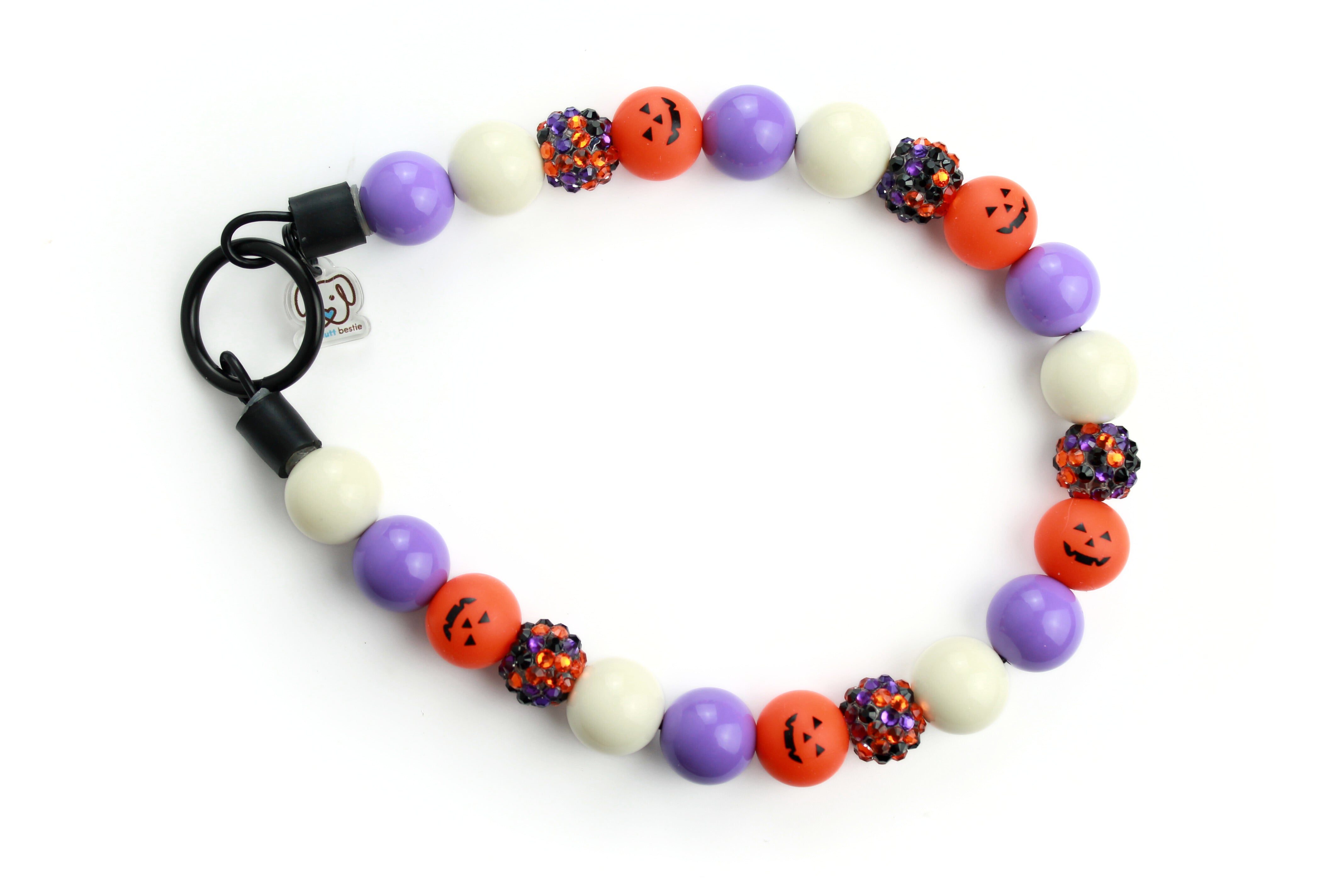 Pumpkin Spice MINI Dog Bead Collar