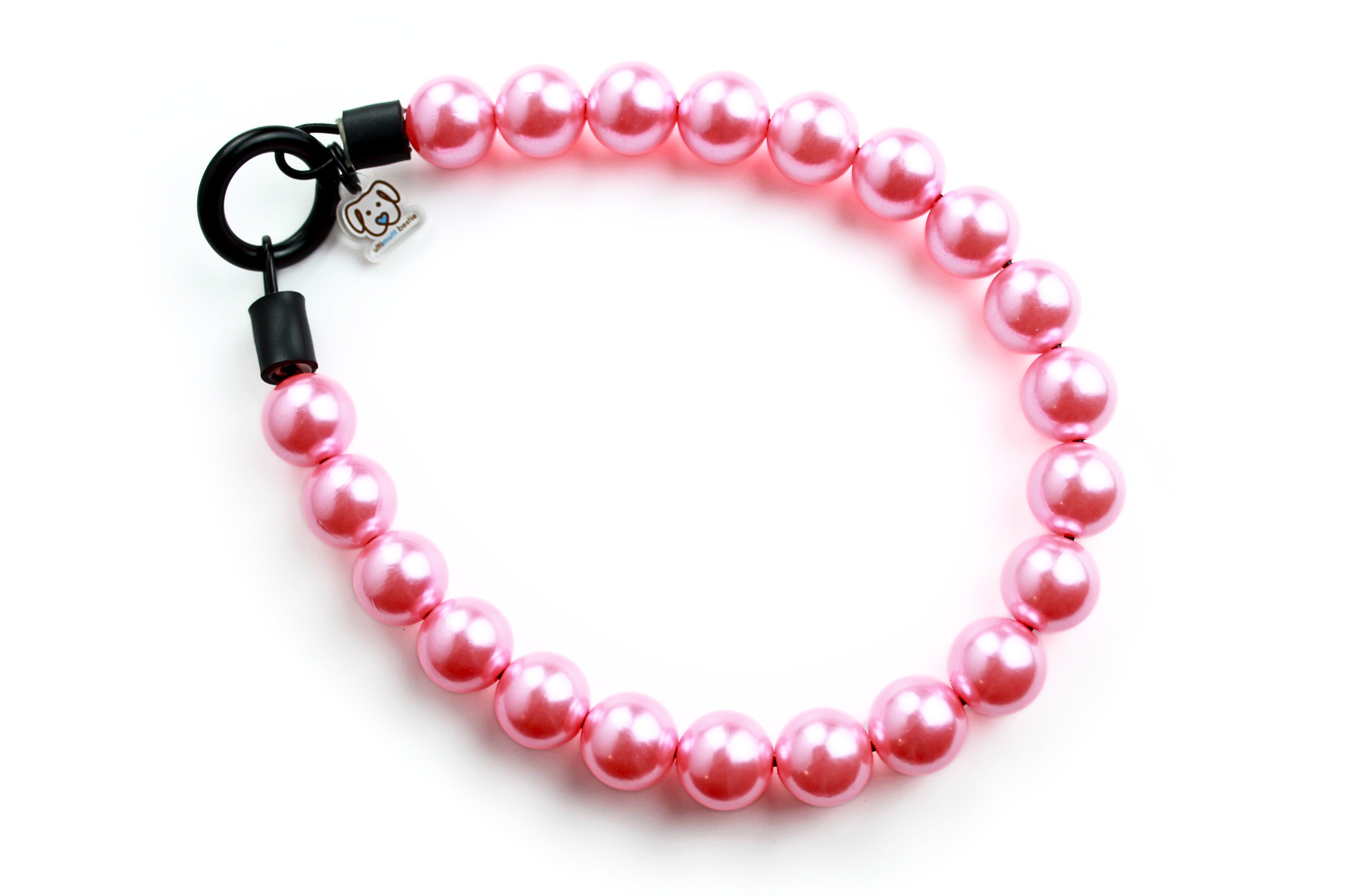 Baby Doll Pink Pearls MINI Bead Collar