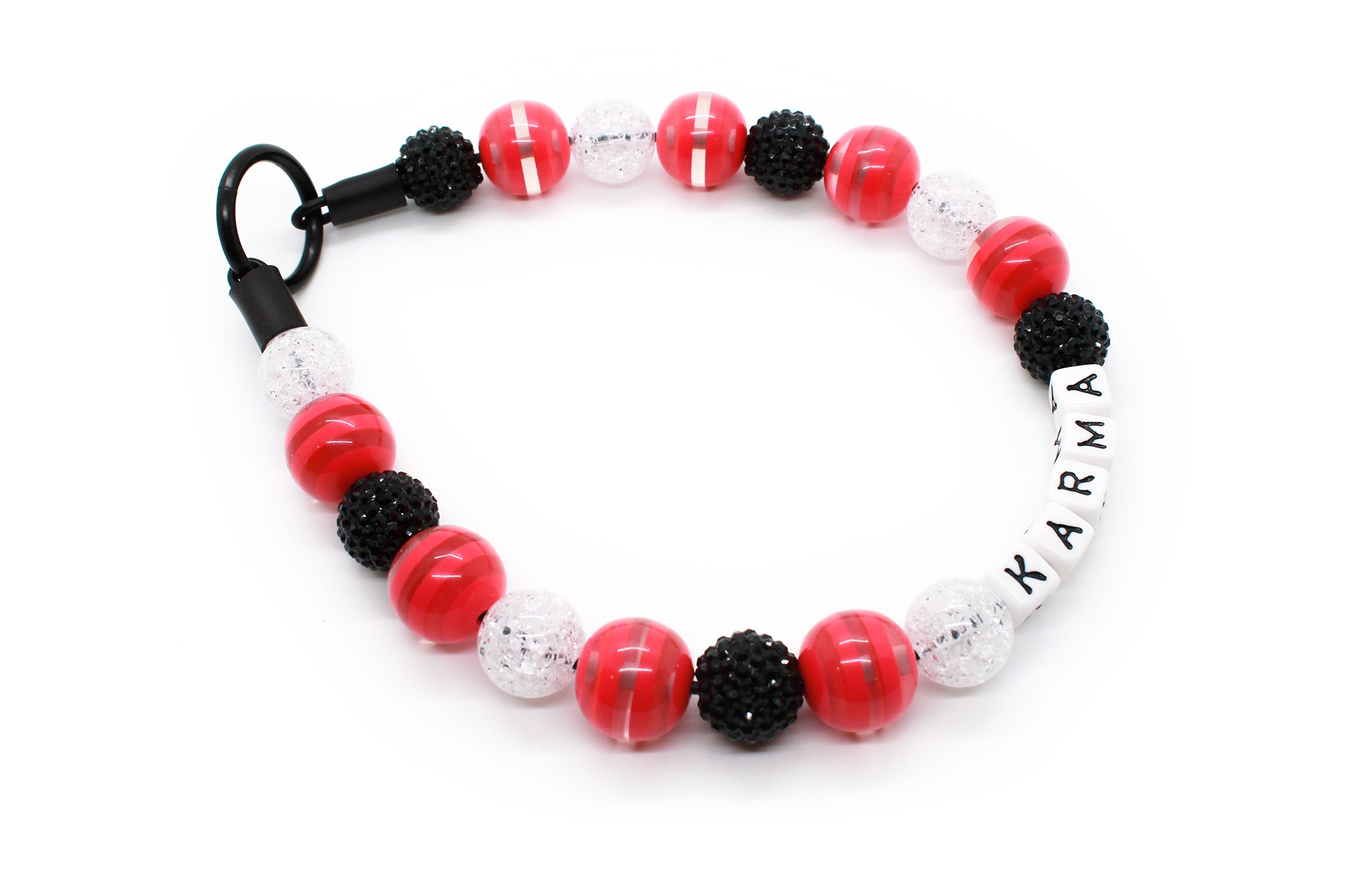 Punk at Heart Large Bead Dog Collar