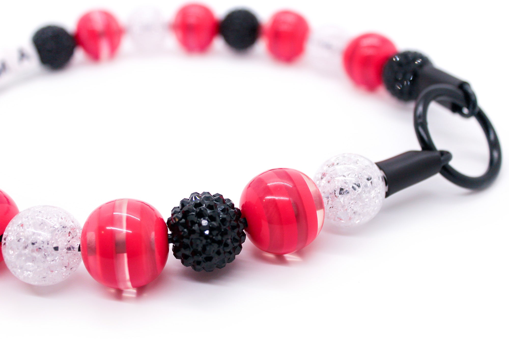 Punk at Heart Large Bead Dog Collar