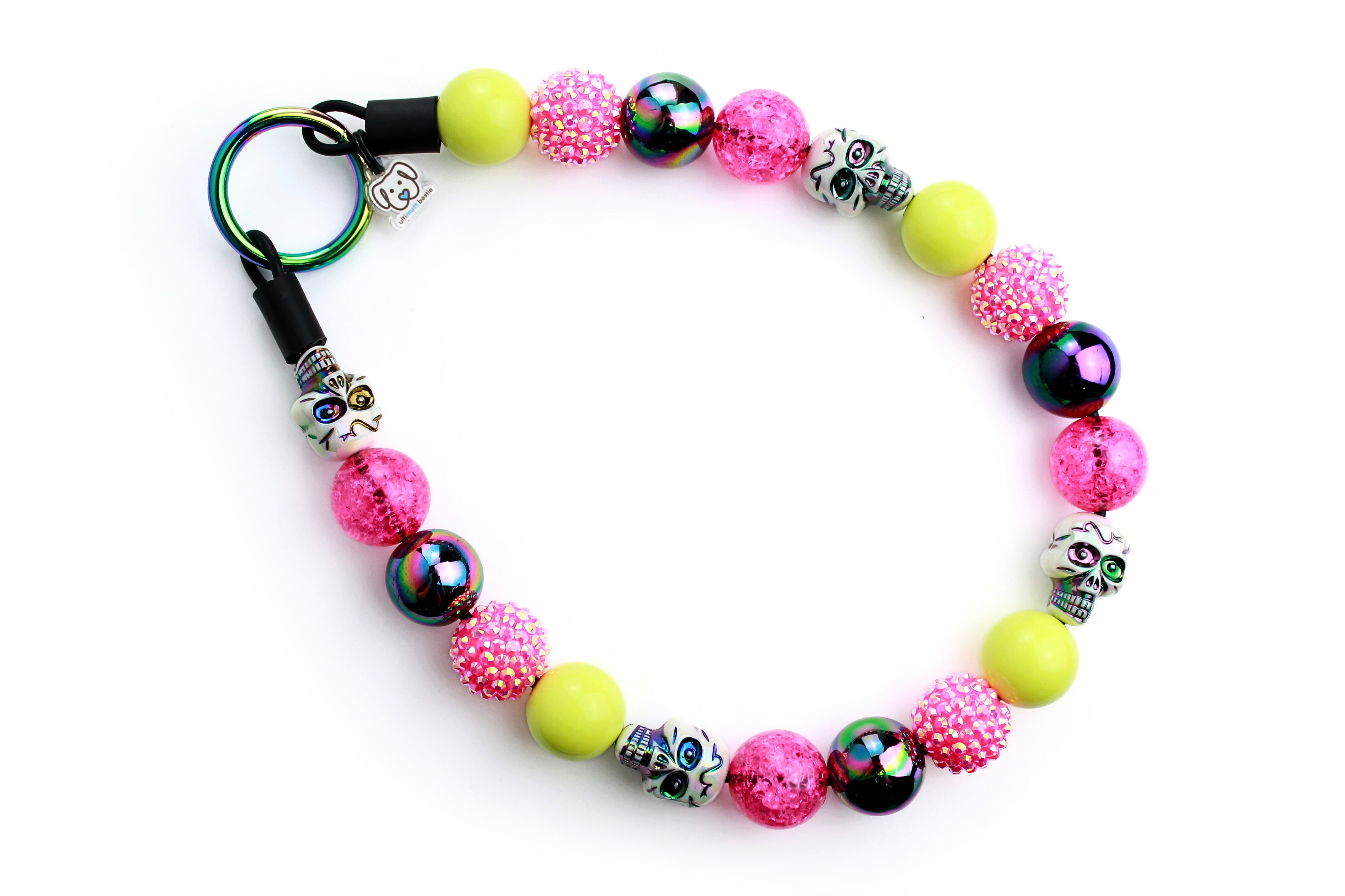 Mummies Girl Bead Dog Collar