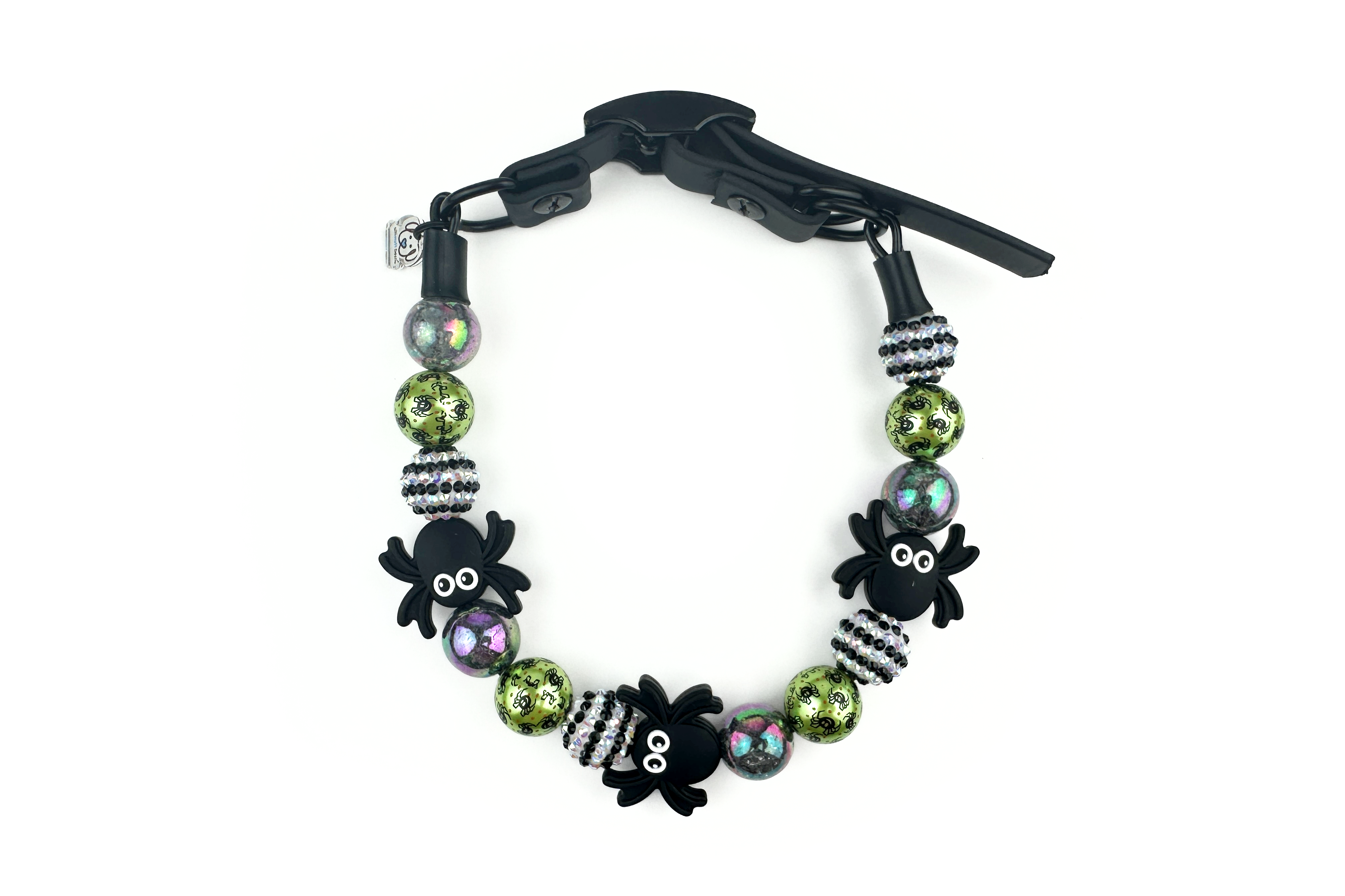 Spider Adjustable Bead Dog Collar