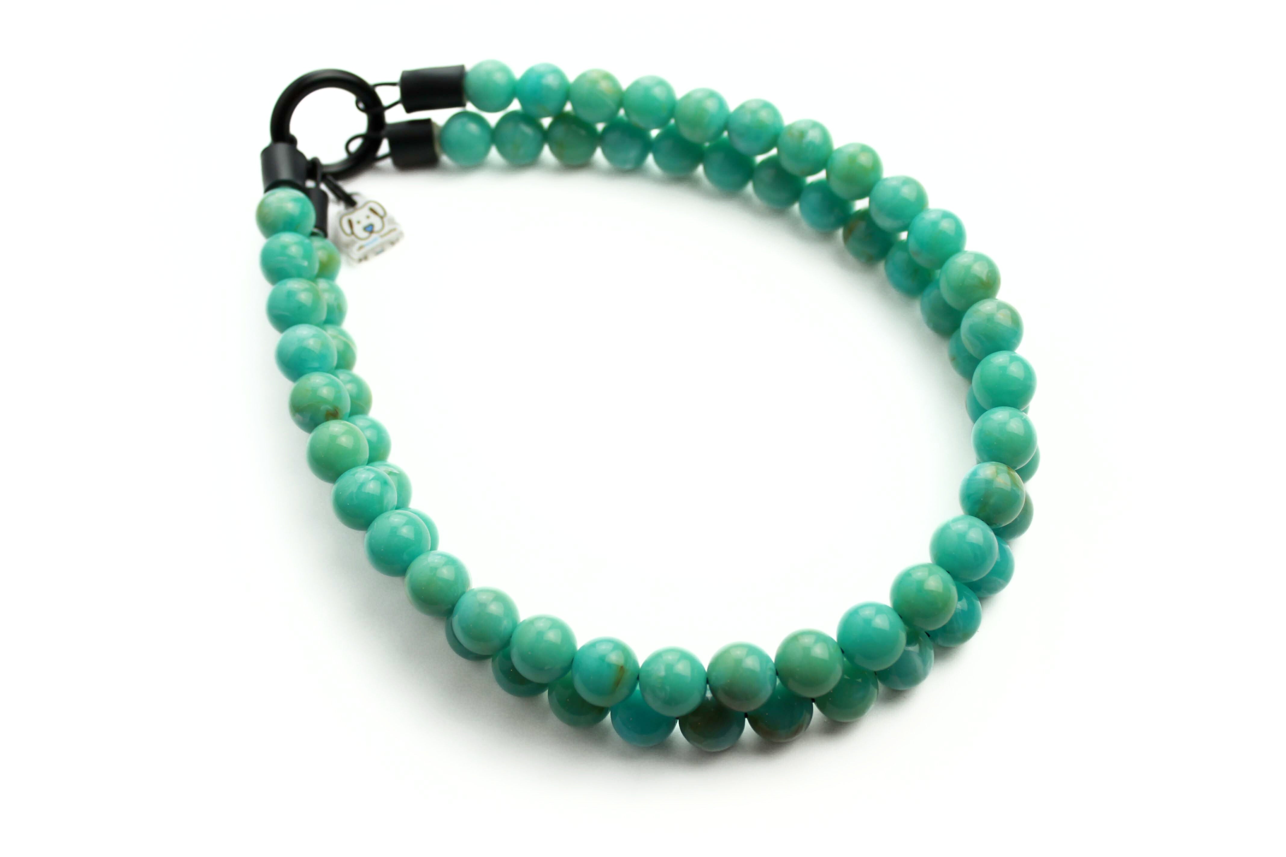 Turquoise XS Bead Collar