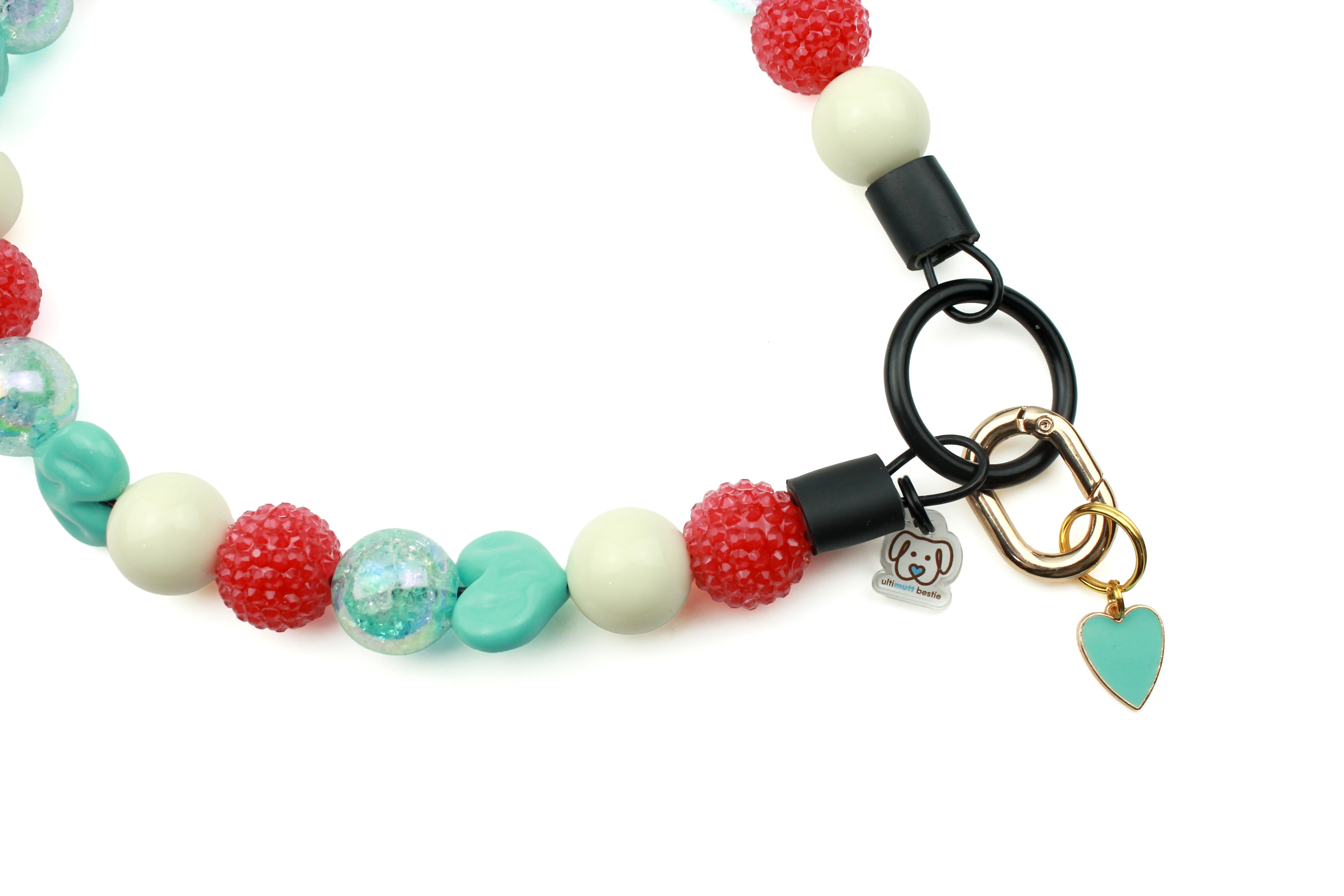 American Sweetheart Bead Dog Collar