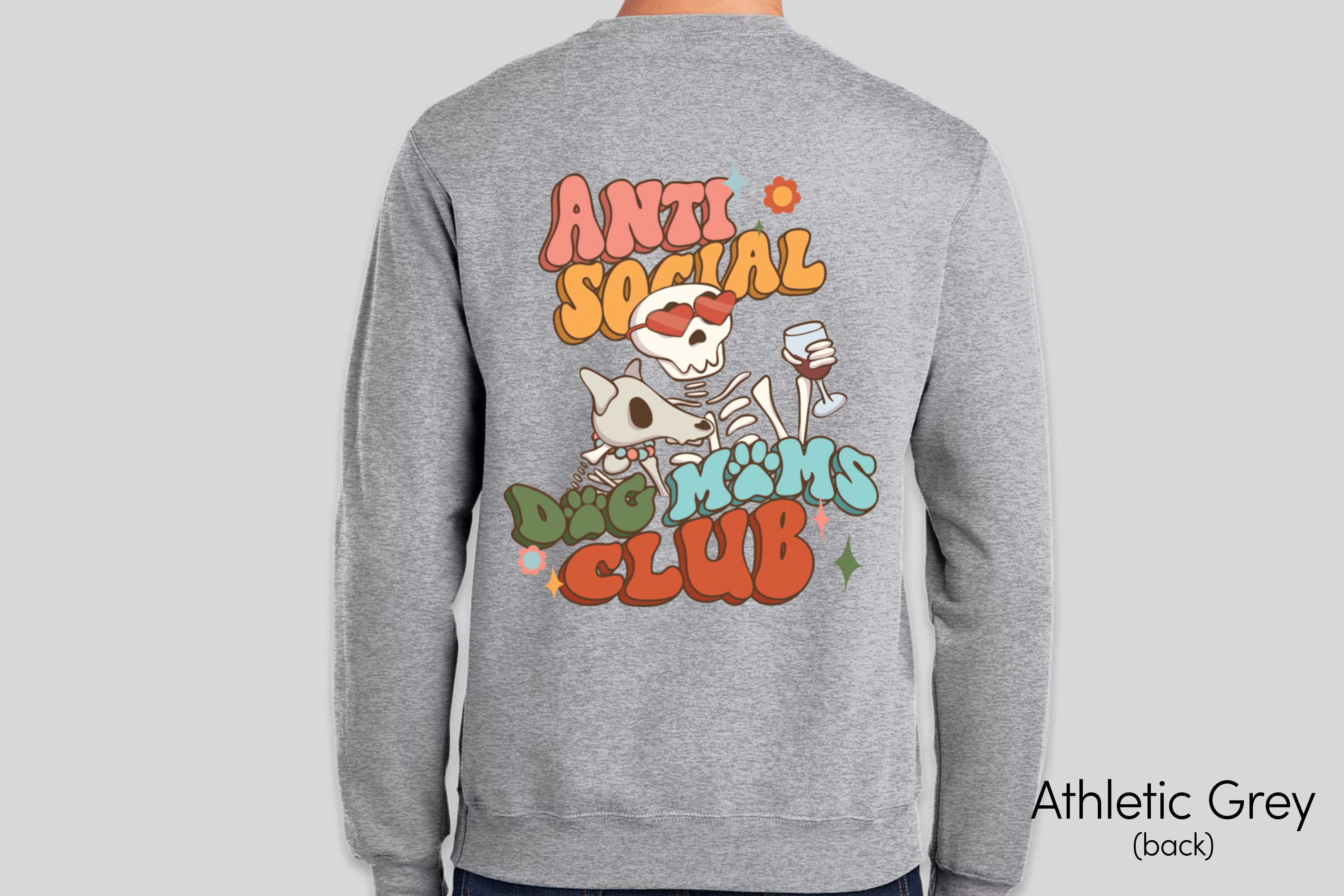 Antisocial Dog Moms Club Crewneck