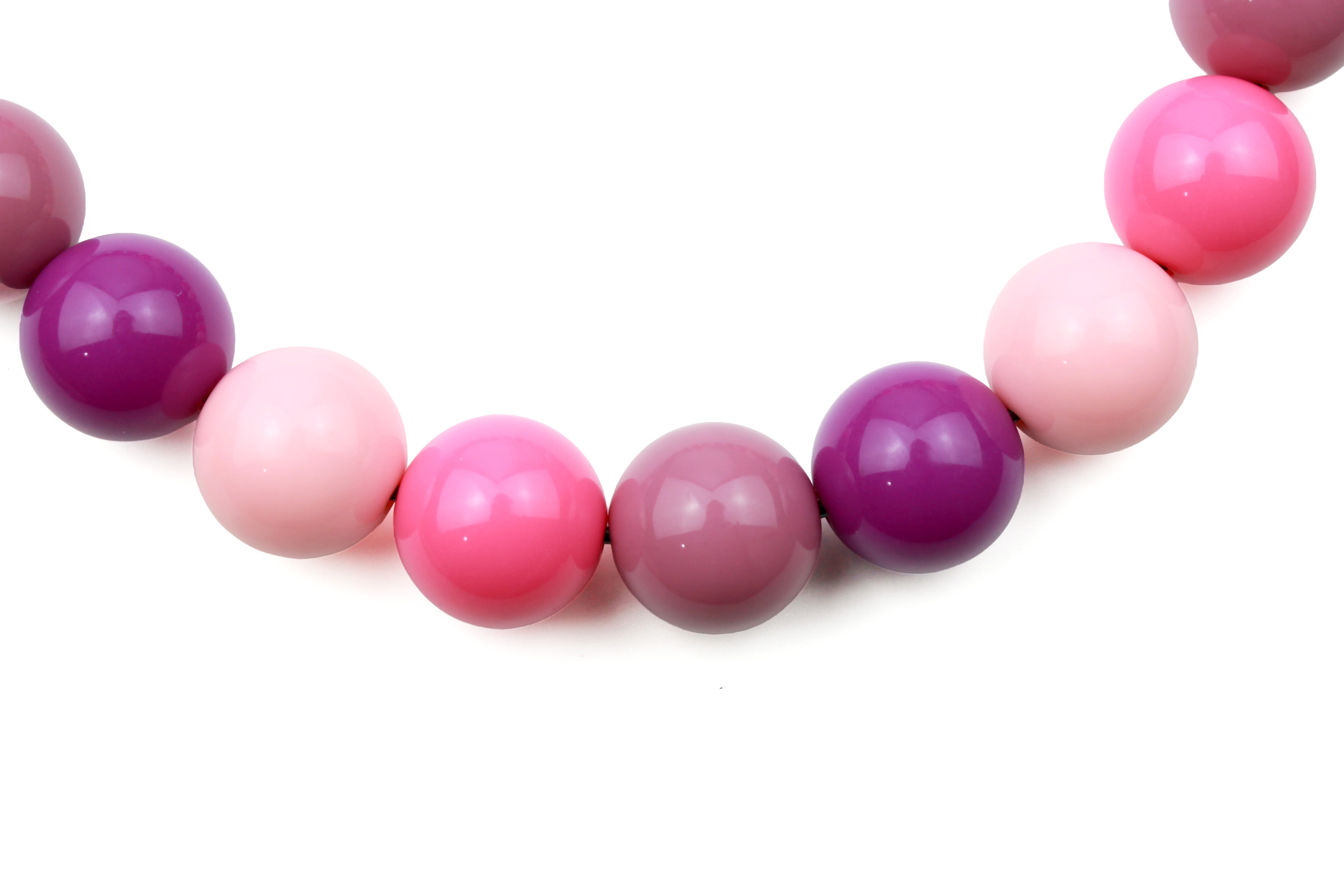 Berry Sorbet Bead Dog Collar
