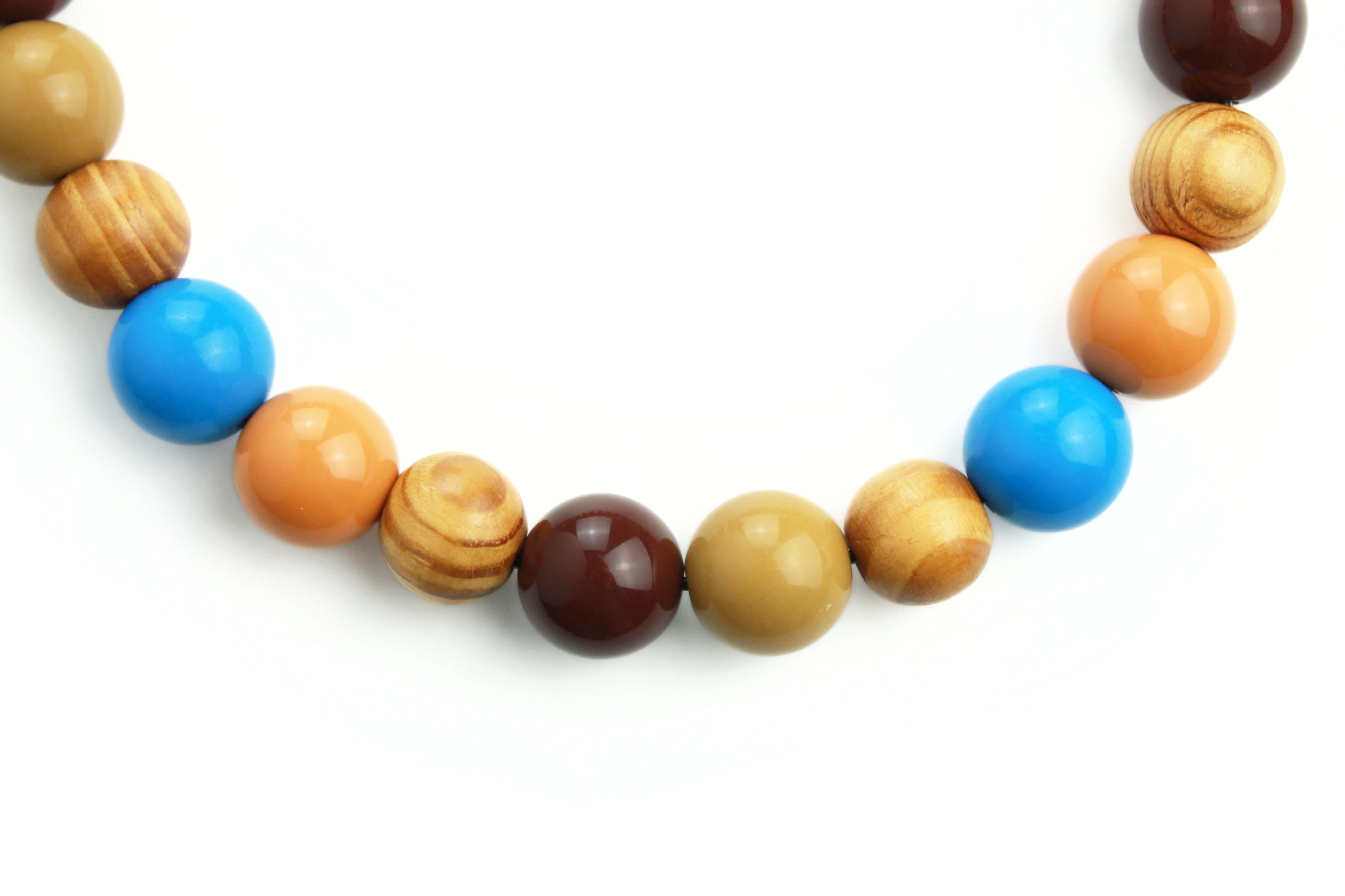 close up of beads