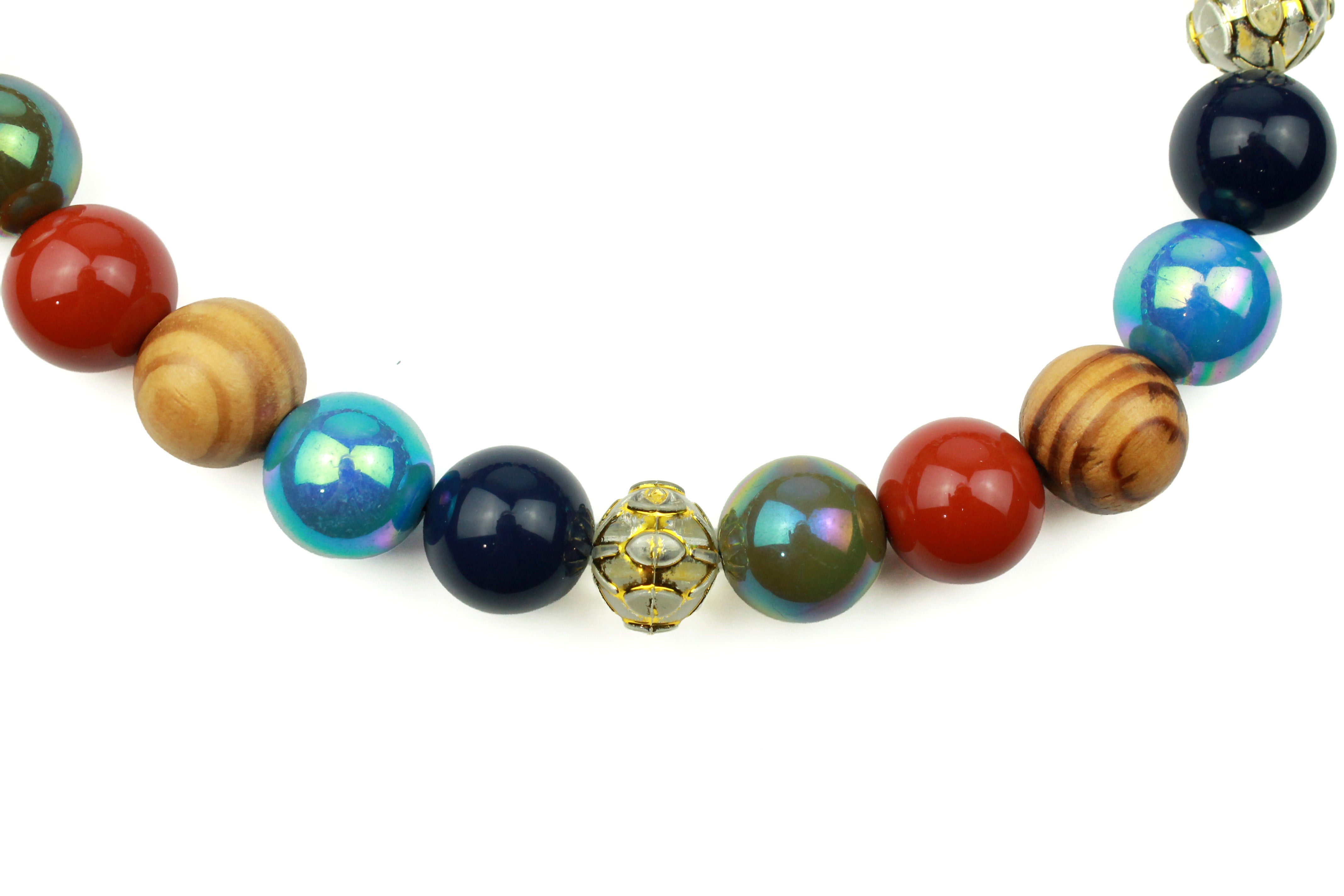 Cozy Cabin Bead Dog Collar