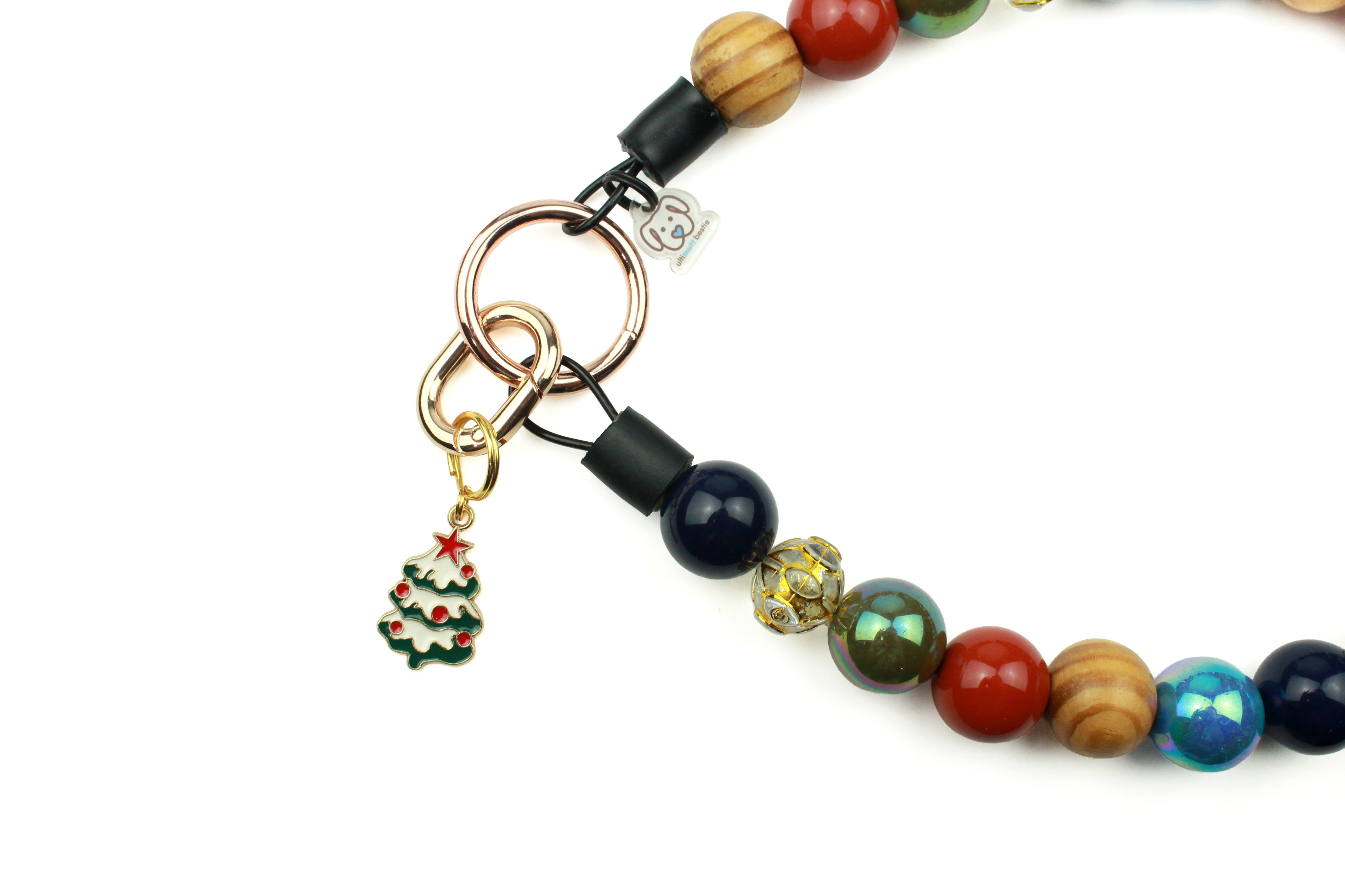 Cozy Cabin Bead Dog Collar